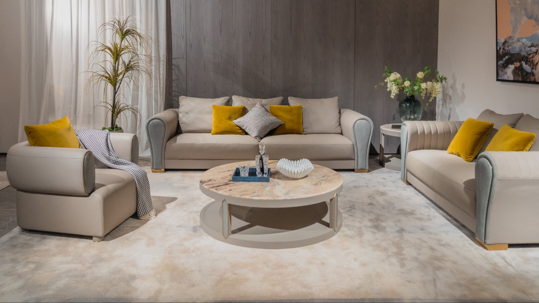 APTC-2686 Round table Coffee Table Tea table - Chiuchiufurniture