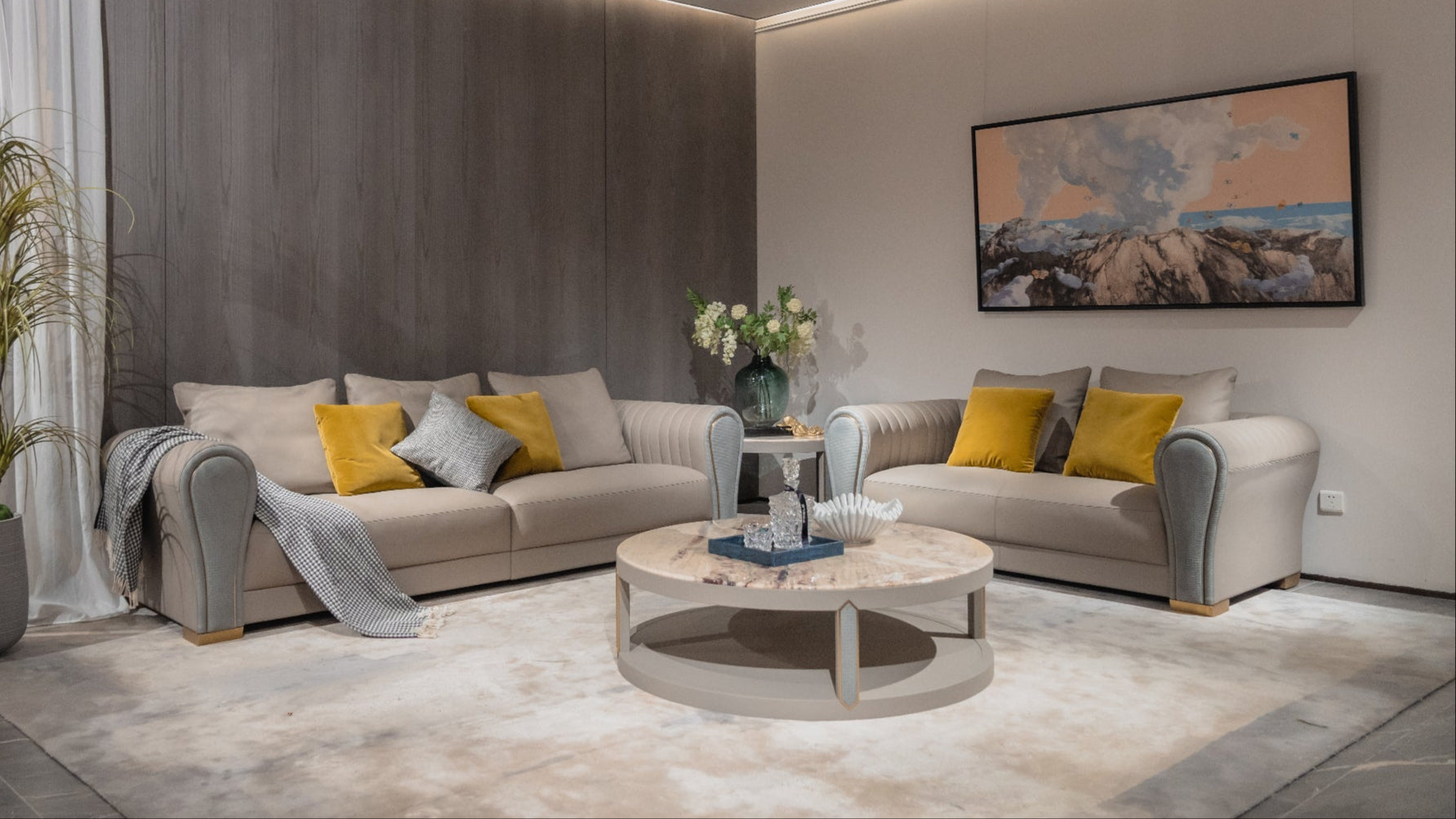 APTC-2686 Round table Coffee Table Tea table - Chiuchiufurniture