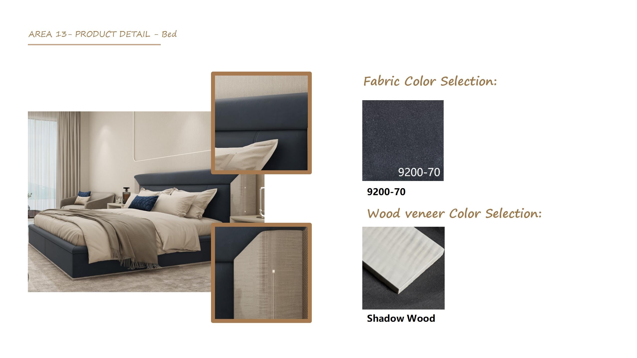 Bedroom Furniture Minimalist Design Upholstered Modern Leather Bed W010B10 Bentley style Tiverton Bed