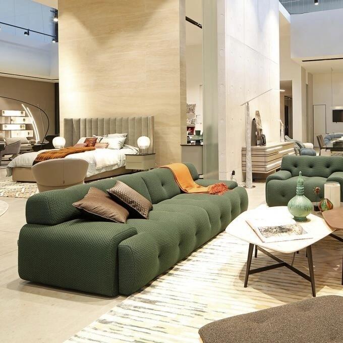 Experience Cloud-Like Comfort: Blogger Series Wave-Back Sofa