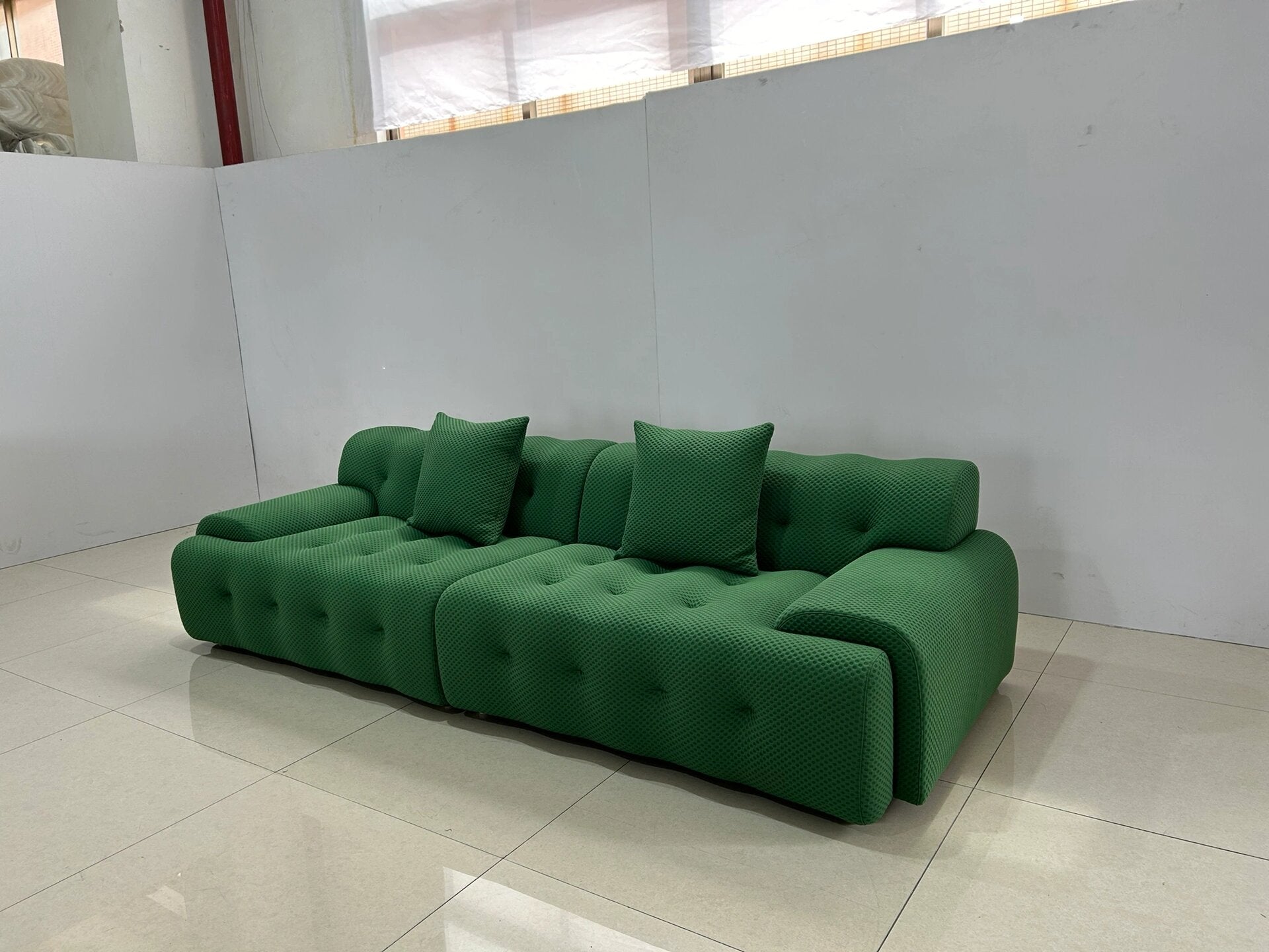 Experience Cloud-Like Comfort: Blogger Series Wave-Back Sofa