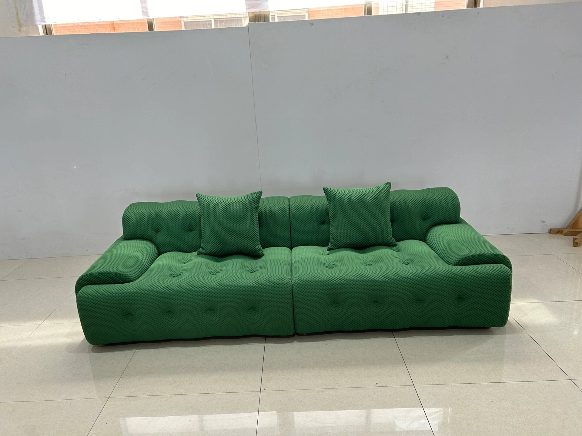 Experience Cloud-Like Comfort: Blogger Series Wave-Back Sofa