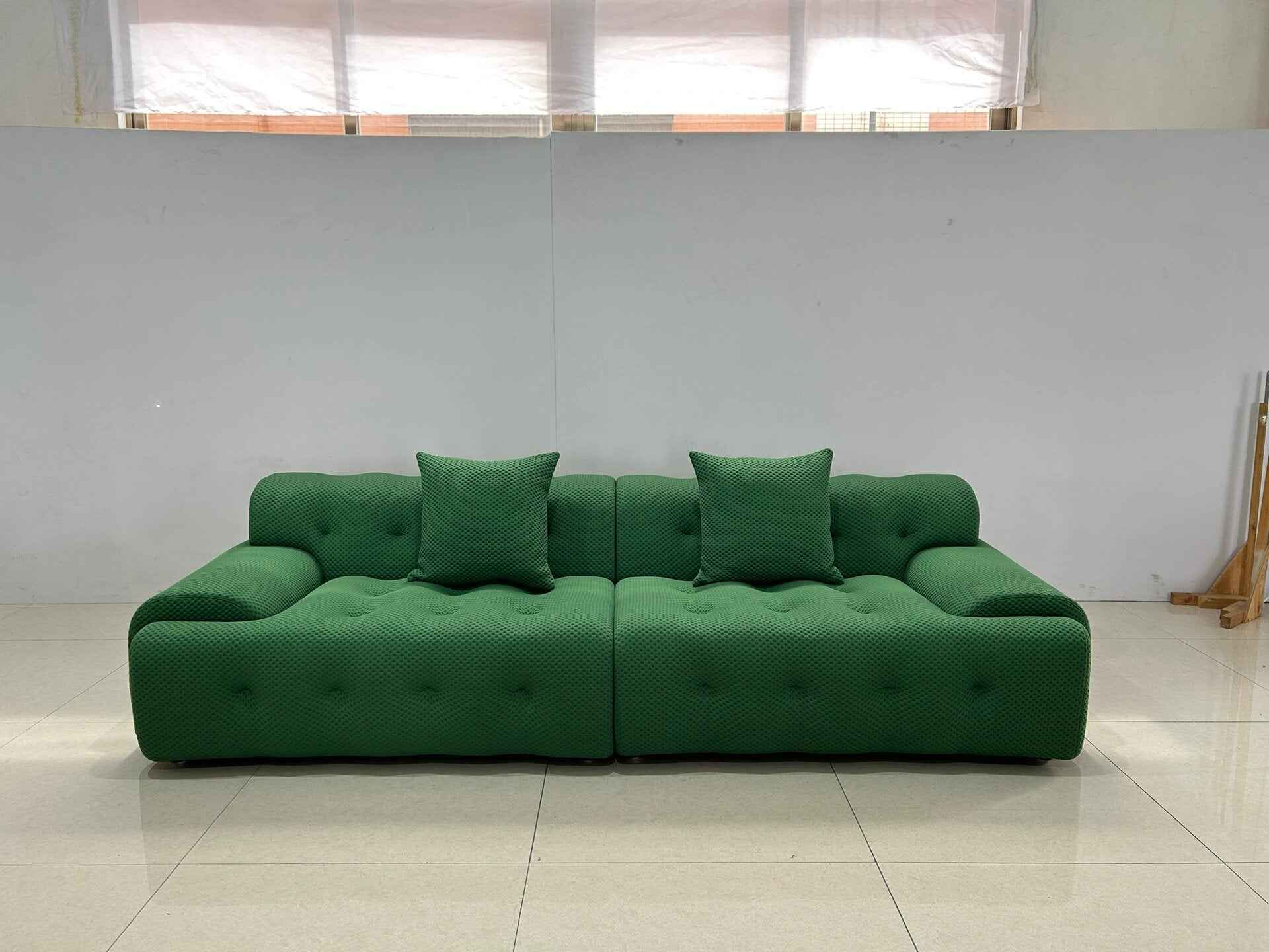 Experience Cloud-Like Comfort: Blogger Series Wave-Back Sofa