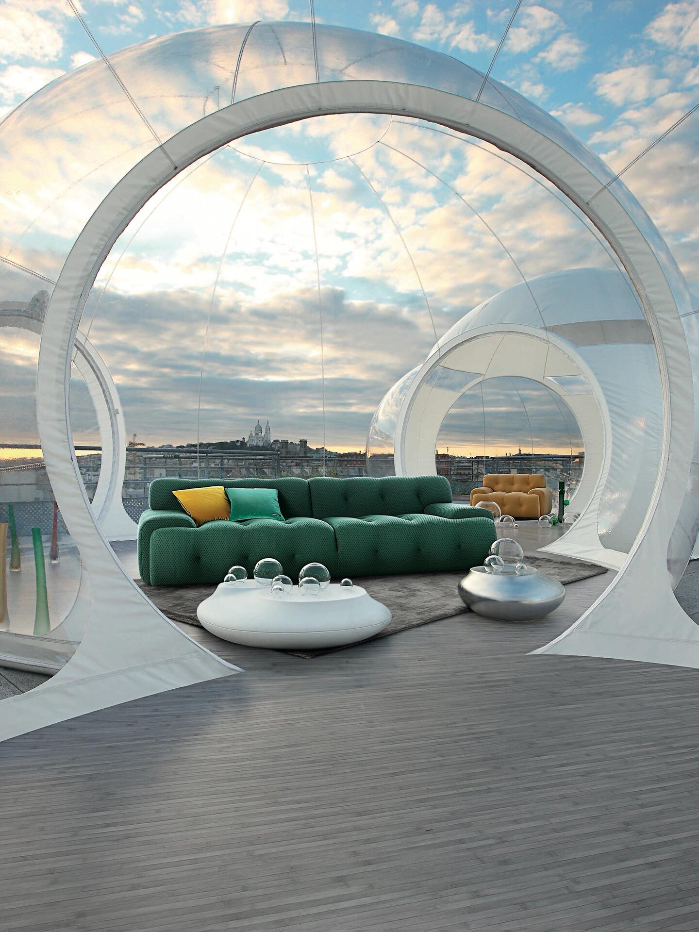 Experience Cloud-Like Comfort: Blogger Series Wave-Back Sofa