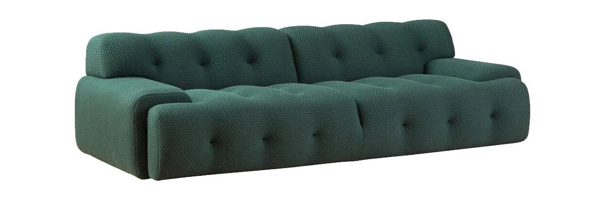 Experience Cloud-Like Comfort: Blogger Series Wave-Back Sofa