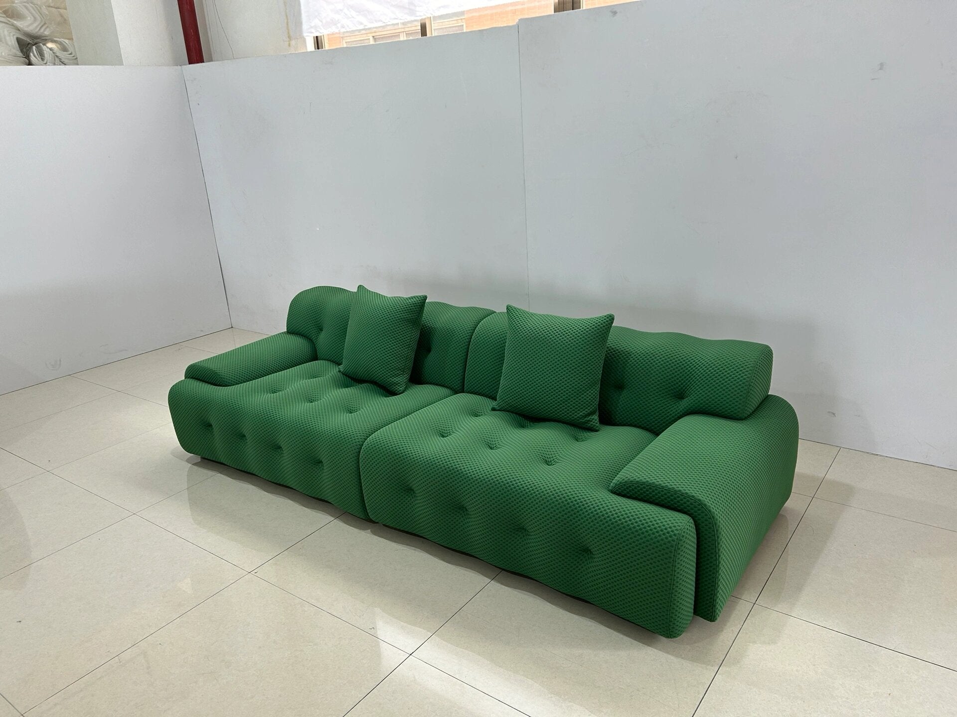 Experience Cloud-Like Comfort: Blogger Series Wave-Back Sofa