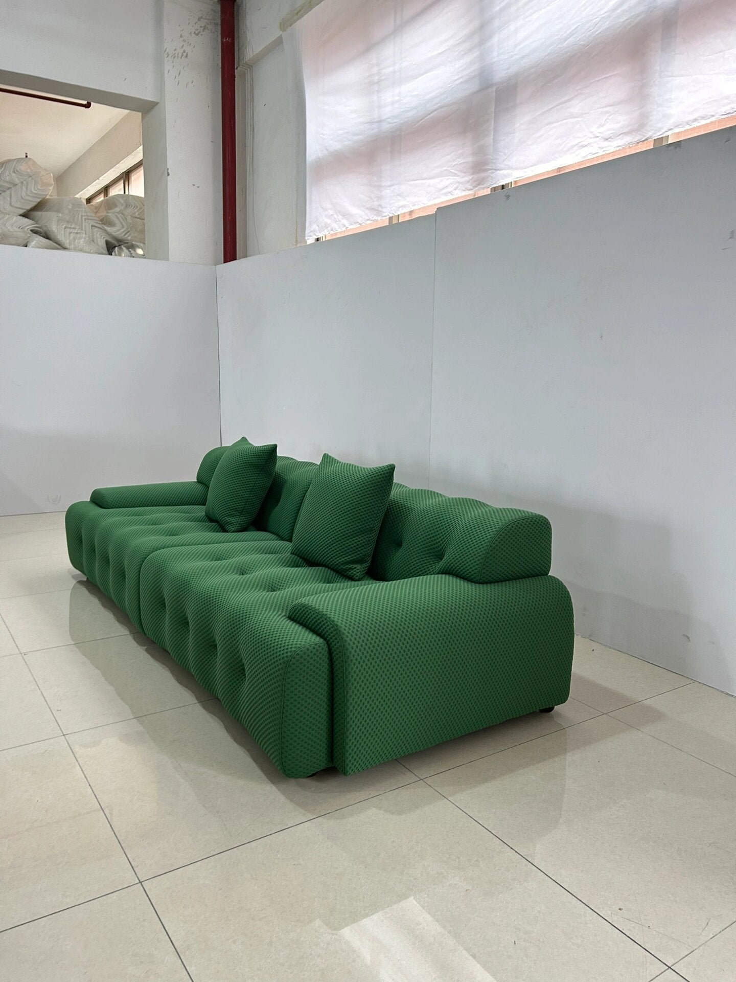 Experience Cloud-Like Comfort: Blogger Series Wave-Back Sofa