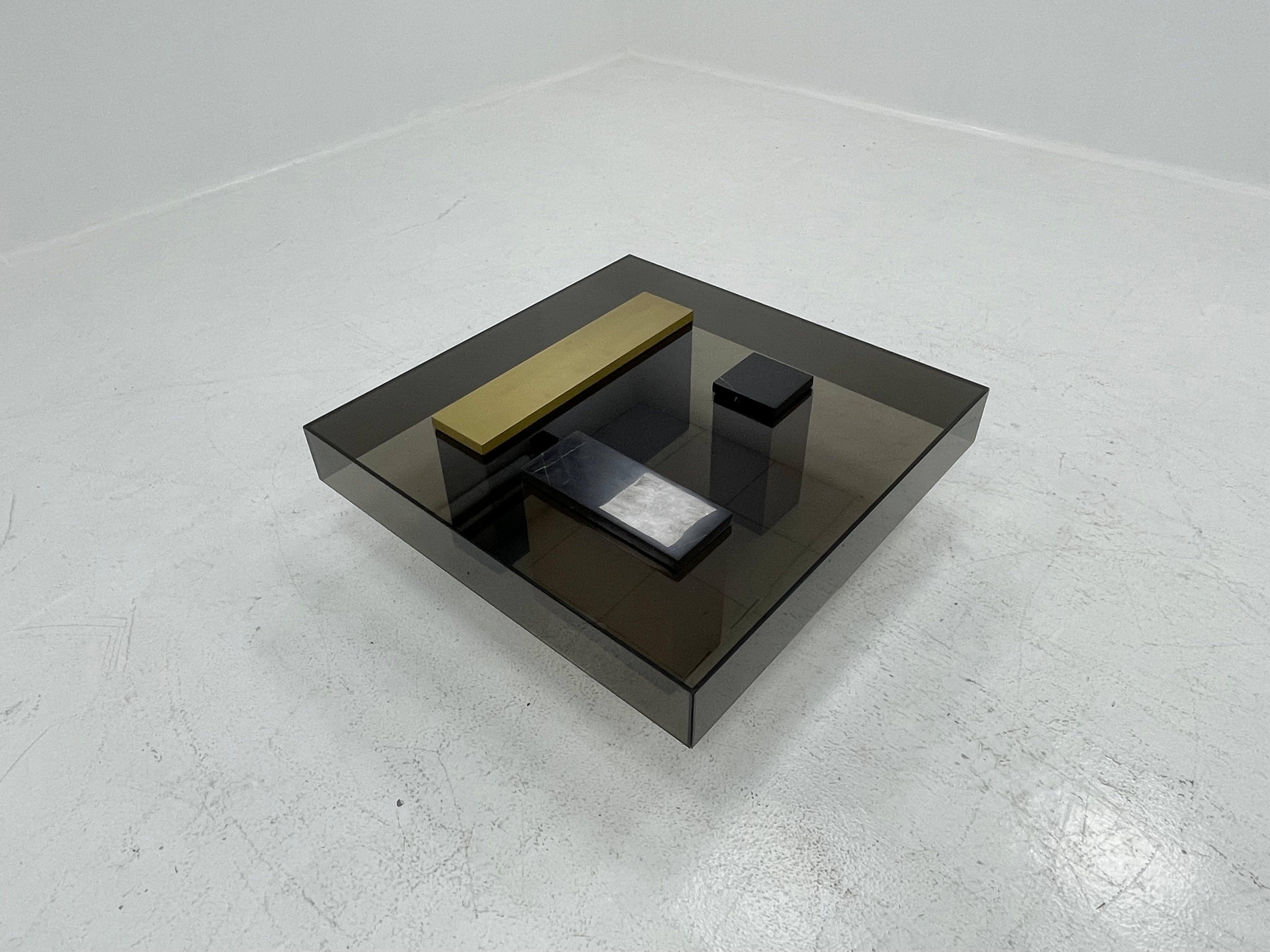 CJ-302 Rubik's cube coffee table