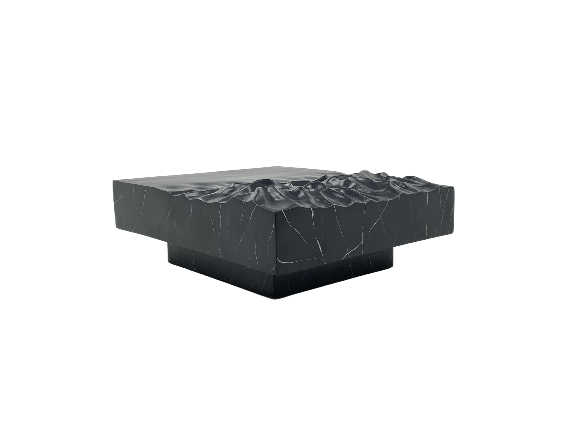 CJ-340 Cubic Water Wave Coffee Table