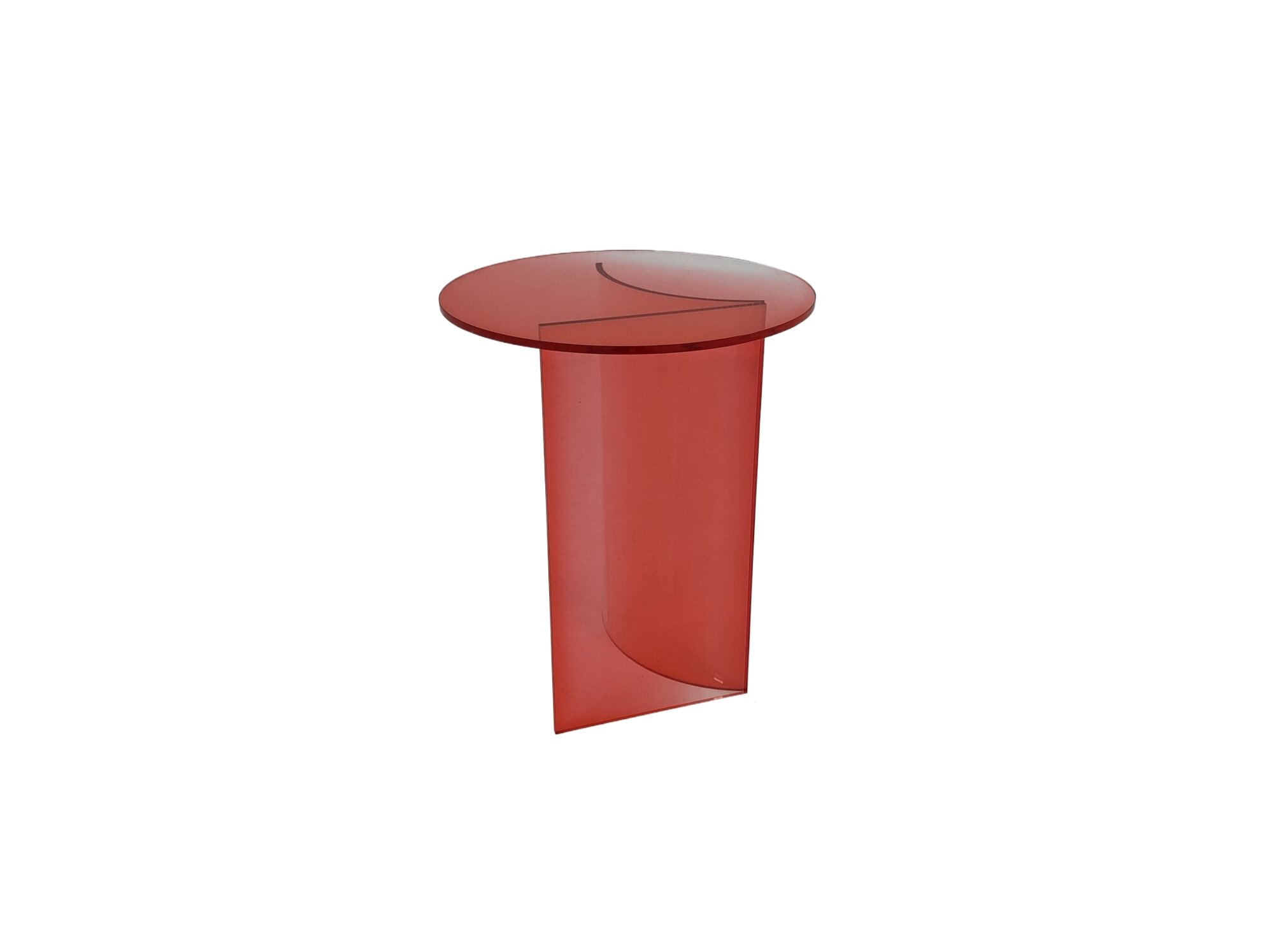 CJ-399 Gradient Acrylic Side Table