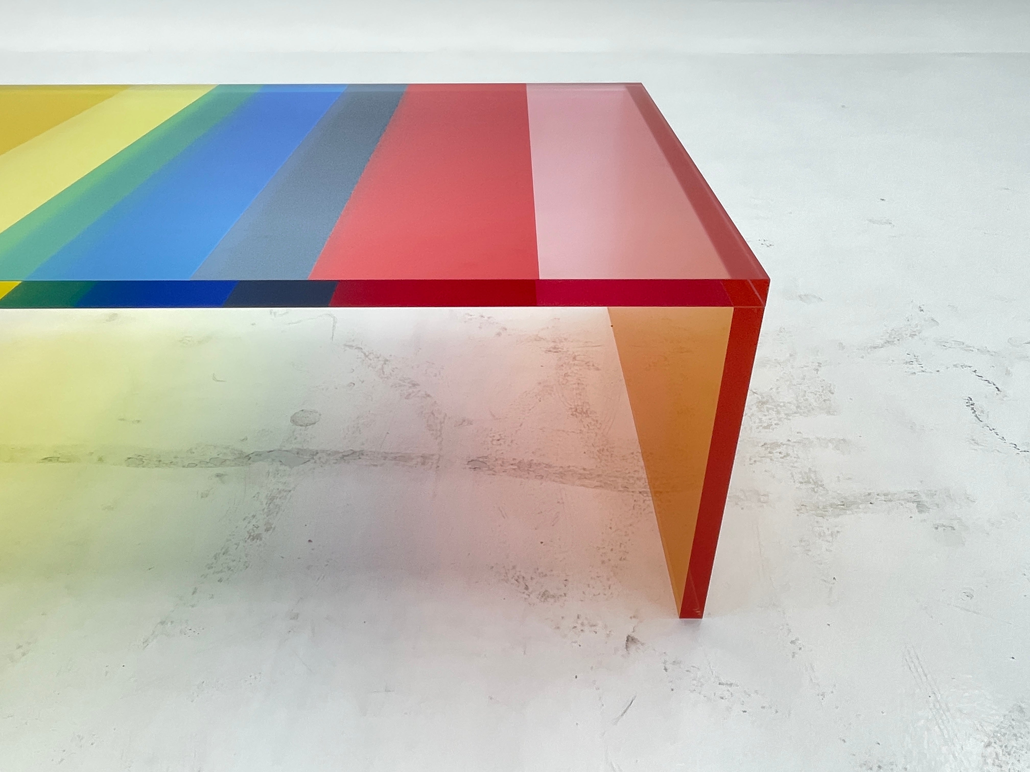 CJ-425 Rainbow Coffee Table