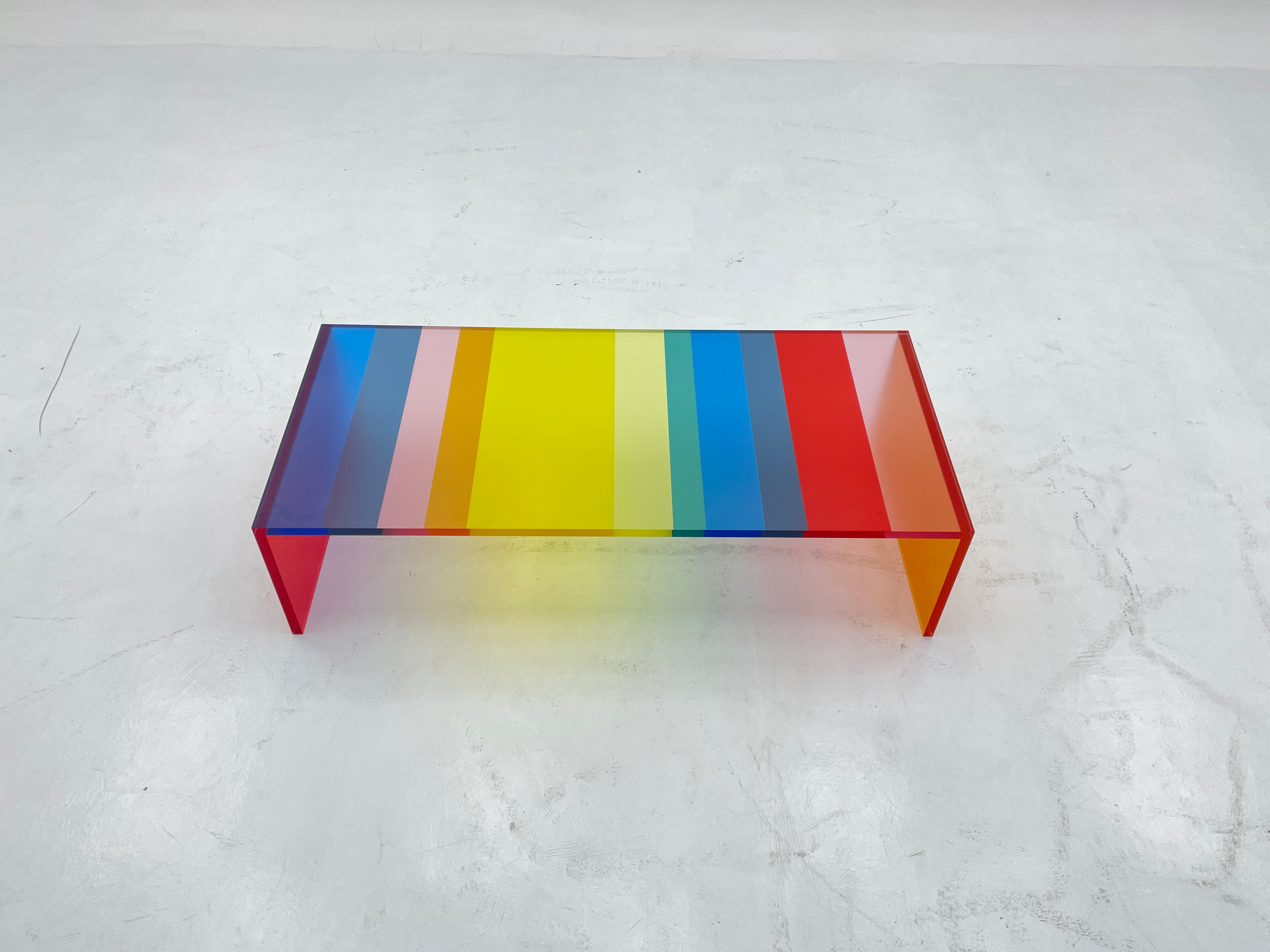 CJ-425 Rainbow Coffee Table