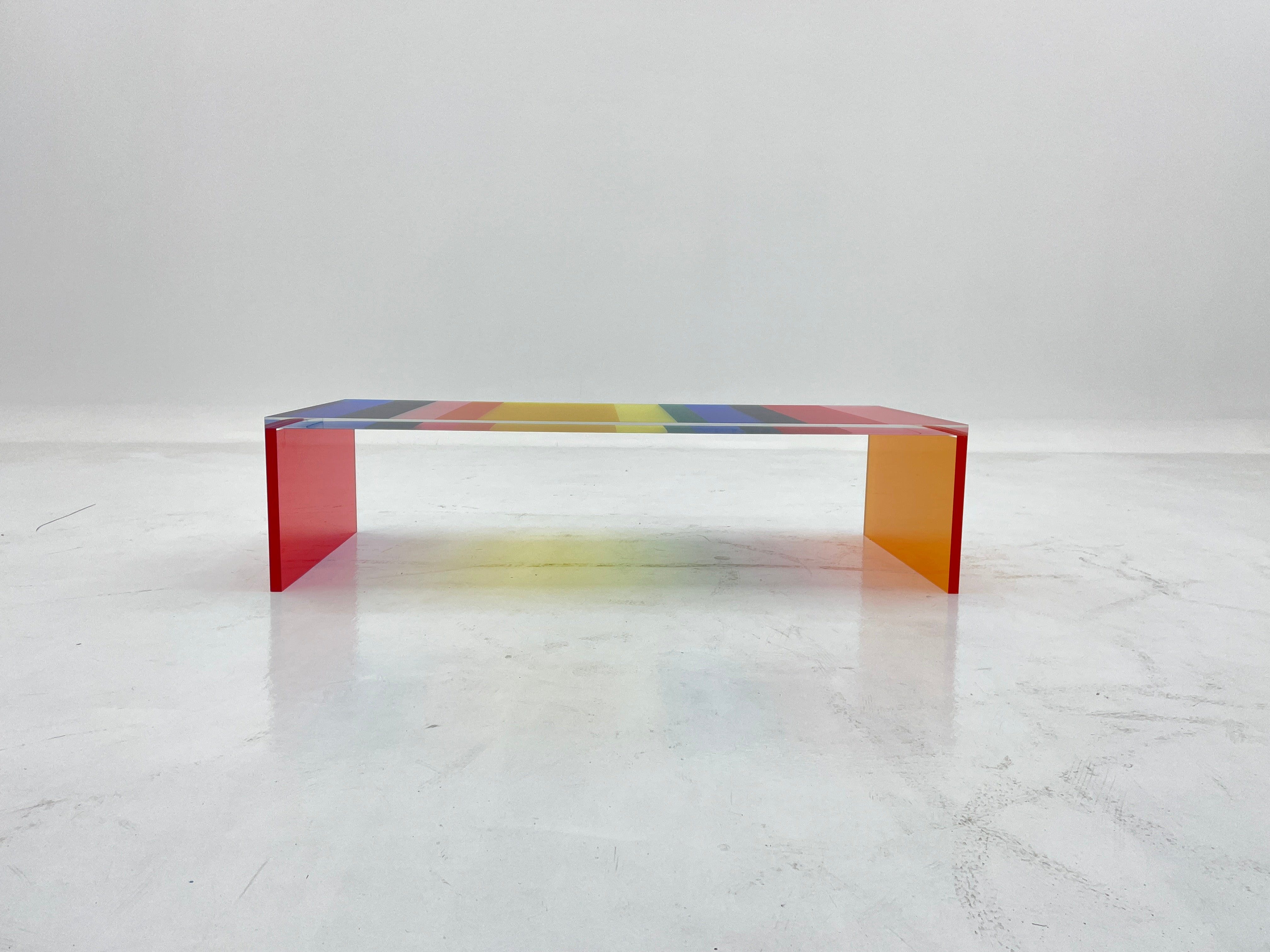 CJ-425 Rainbow Coffee Table