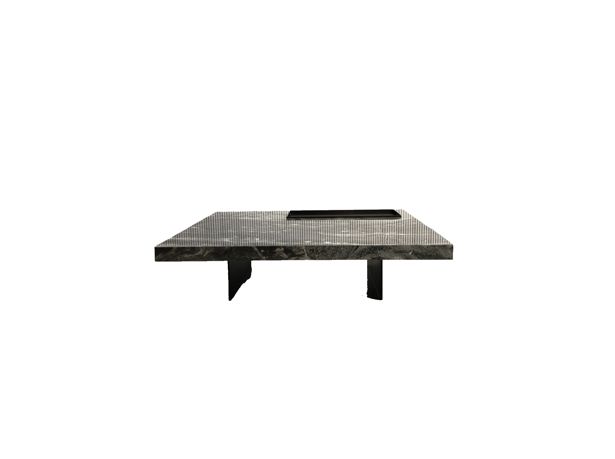 CJ-443 Marble Solid Wood Storable Coffee Table