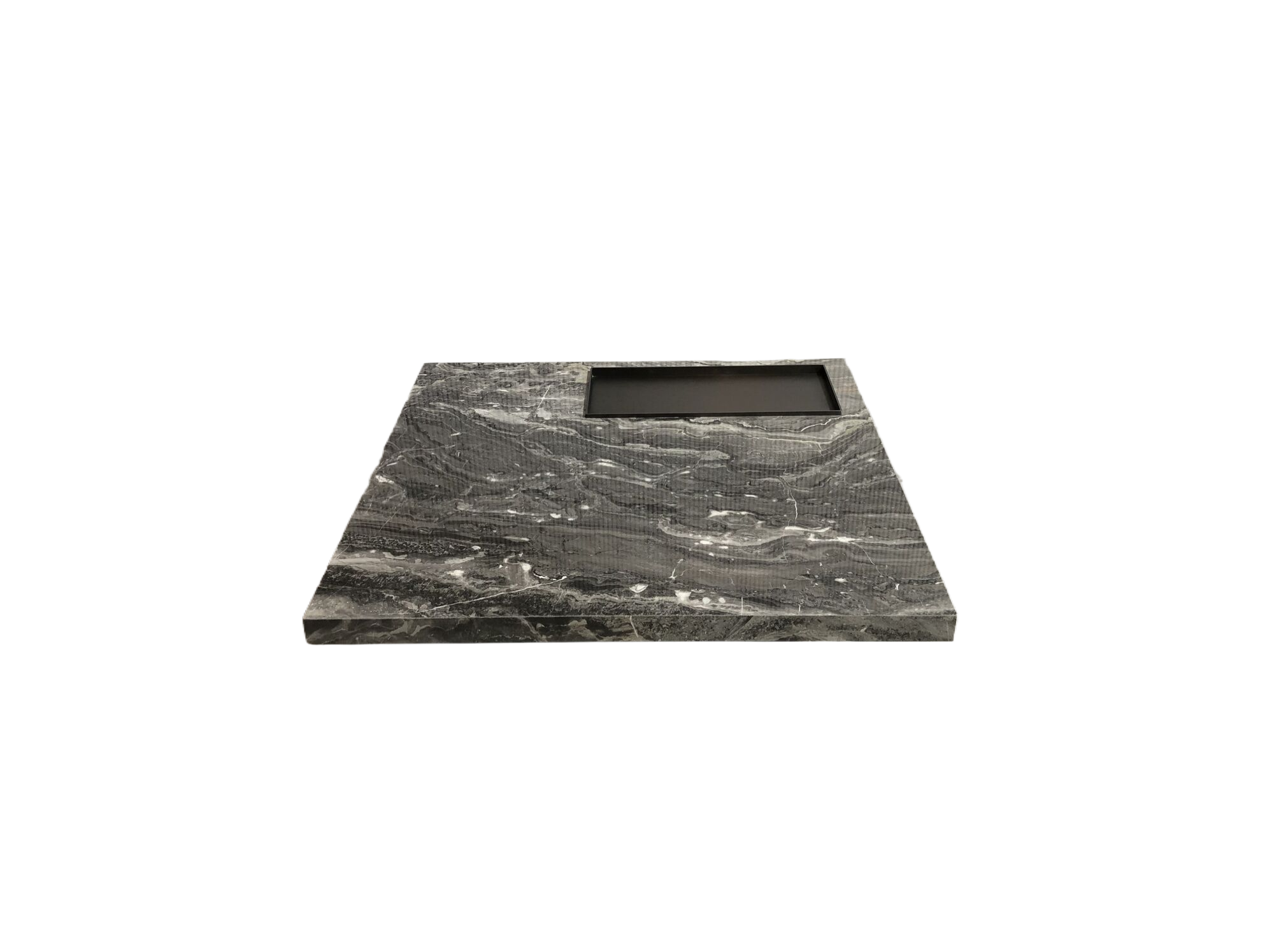 CJ-443 Marble Solid Wood Storable Coffee Table