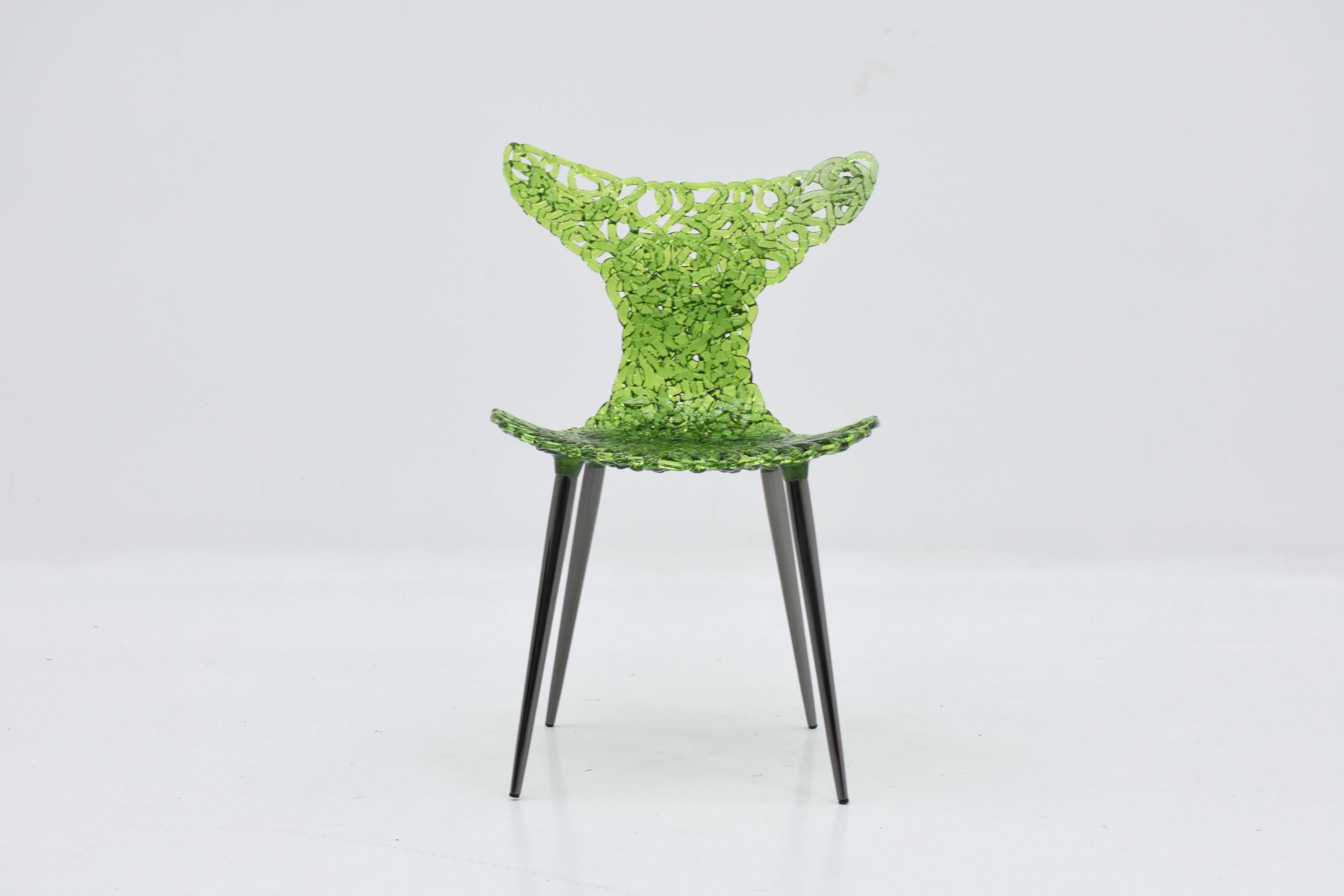 CY-371-1  Amber Fibre Optic Chair