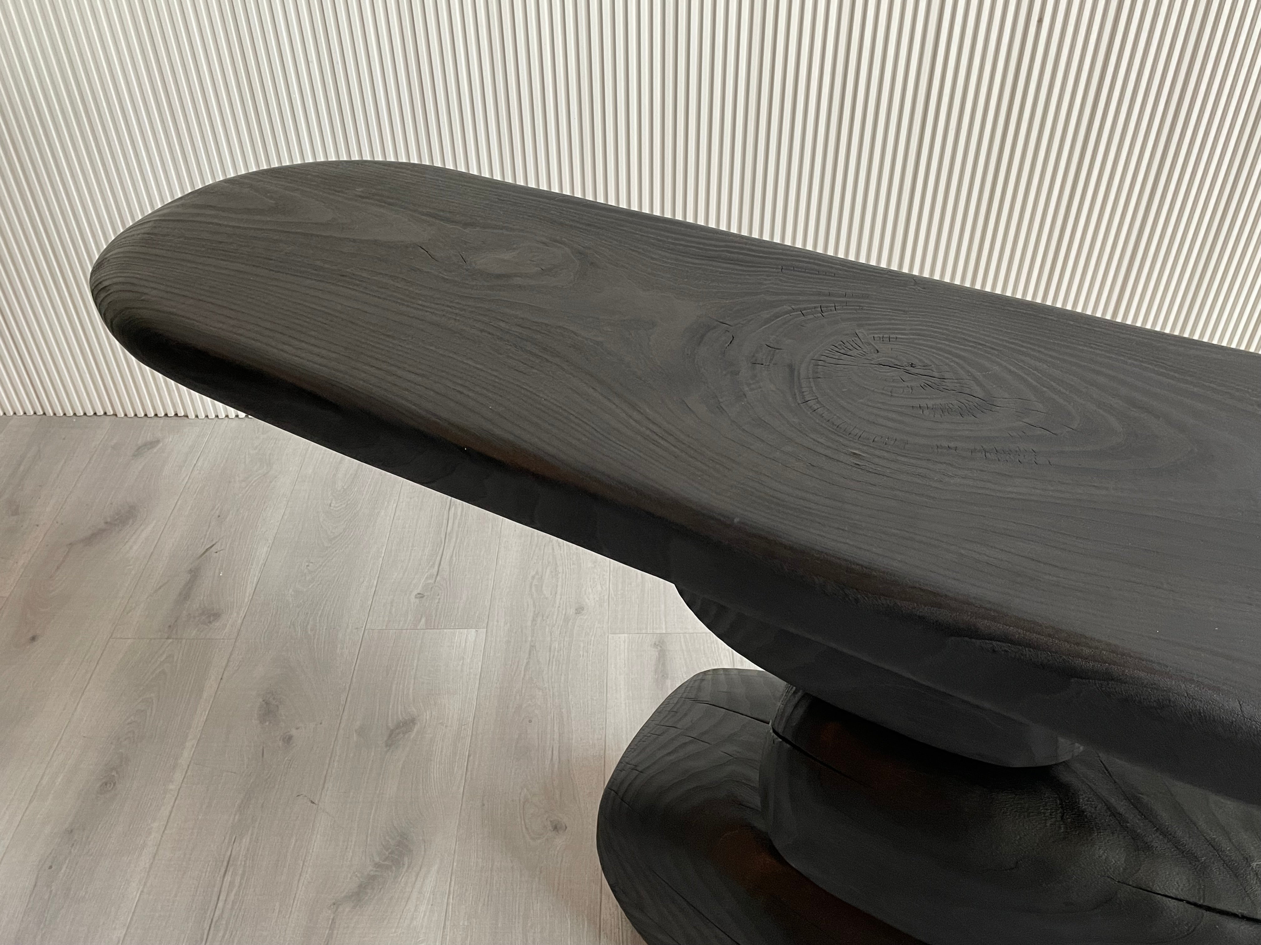 CZ-170 Balsam camphor solid wood irregular Console Table