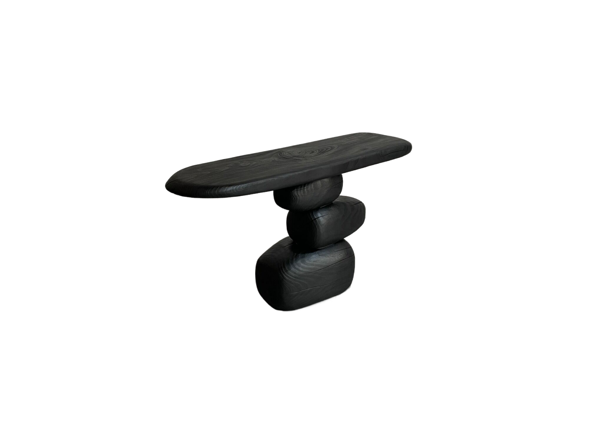 CZ-170 Balsam camphor solid wood irregular Console Table