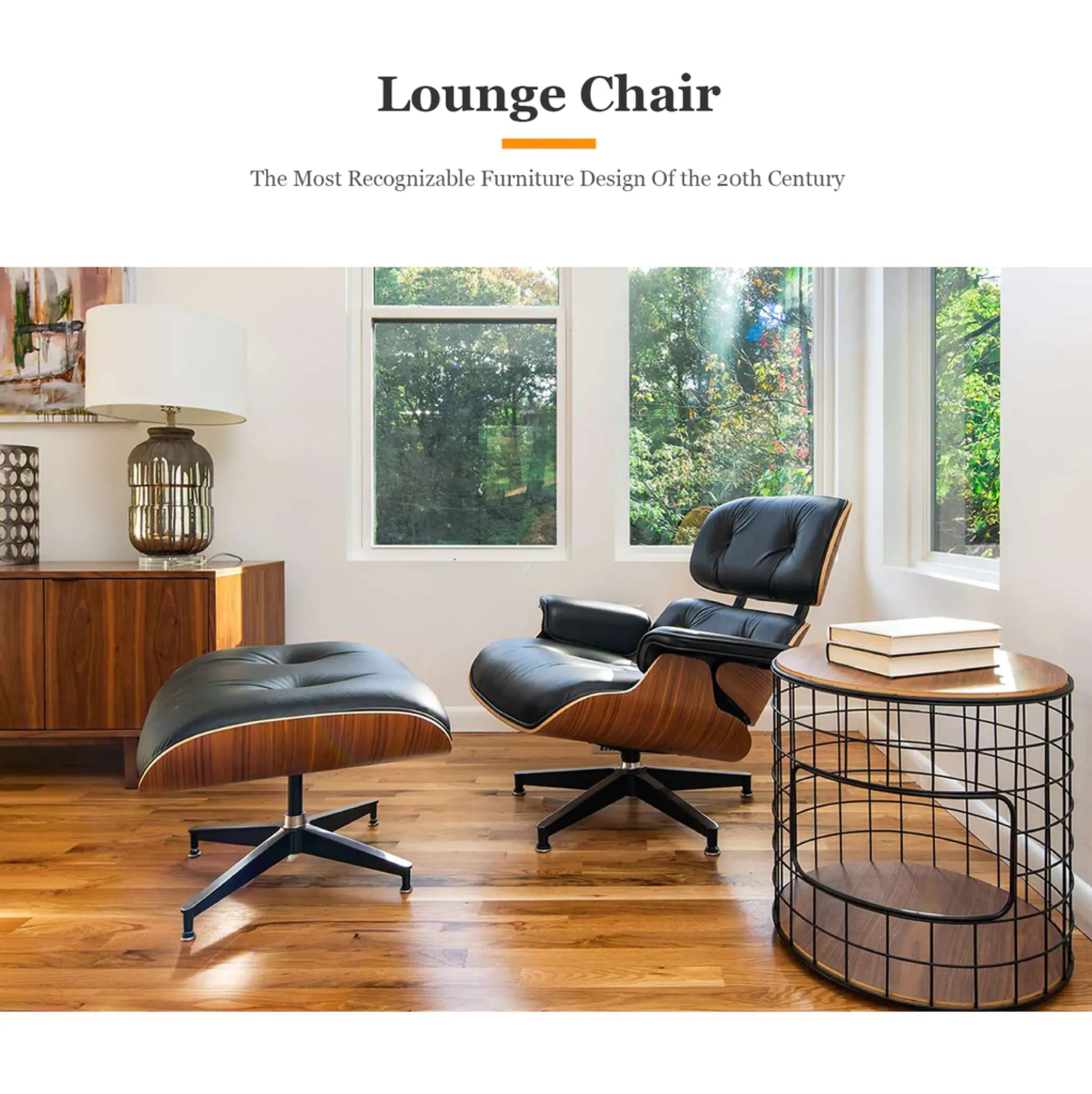 ChiuChiu Furniture Eames Chair XL-LUXURY LOUNGE CHAIR