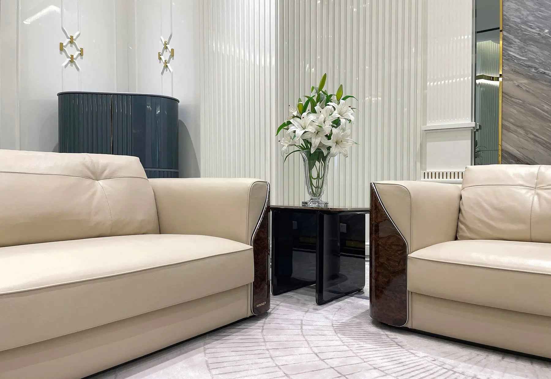 Classic light luxury style W003H6D Bentley style Tadley Coffee And Side Tables , Tea table Coner table