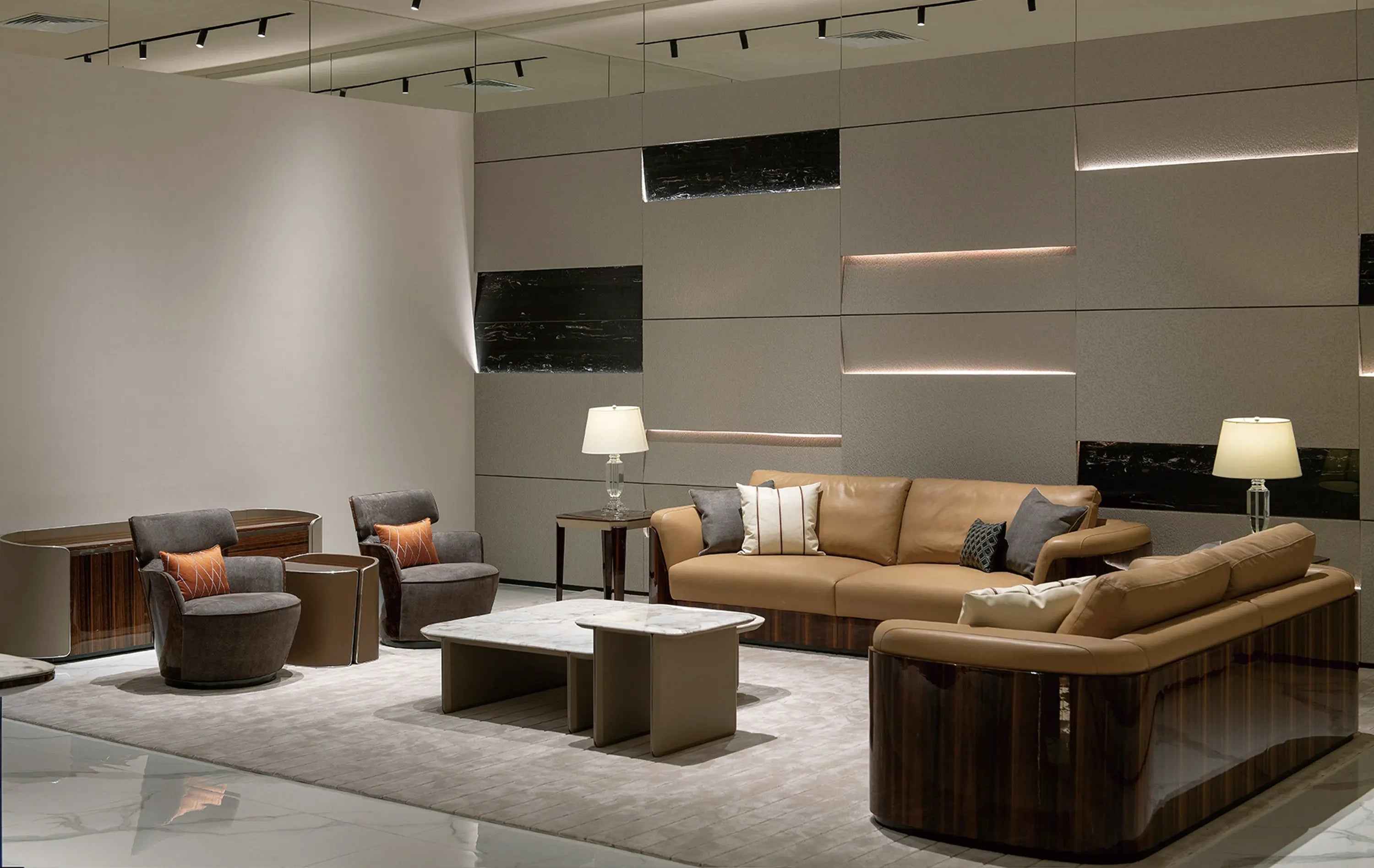 Classic light luxury style W003H6D Bentley style Tadley Coffee And Side Tables , Tea table Coner table