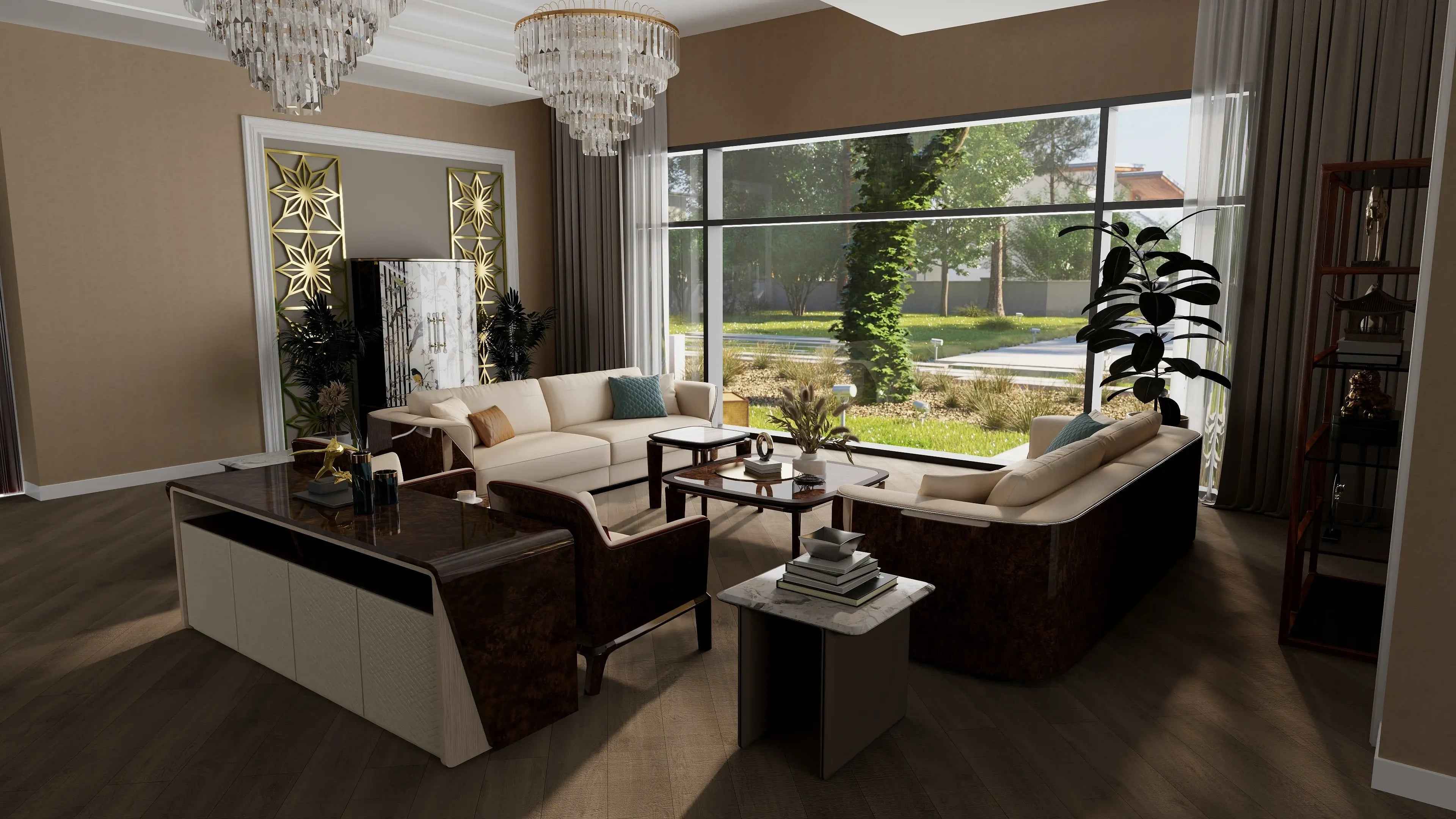 Classic light luxury style W003H6D Bentley style Tadley Coffee And Side Tables , Tea table Coner table