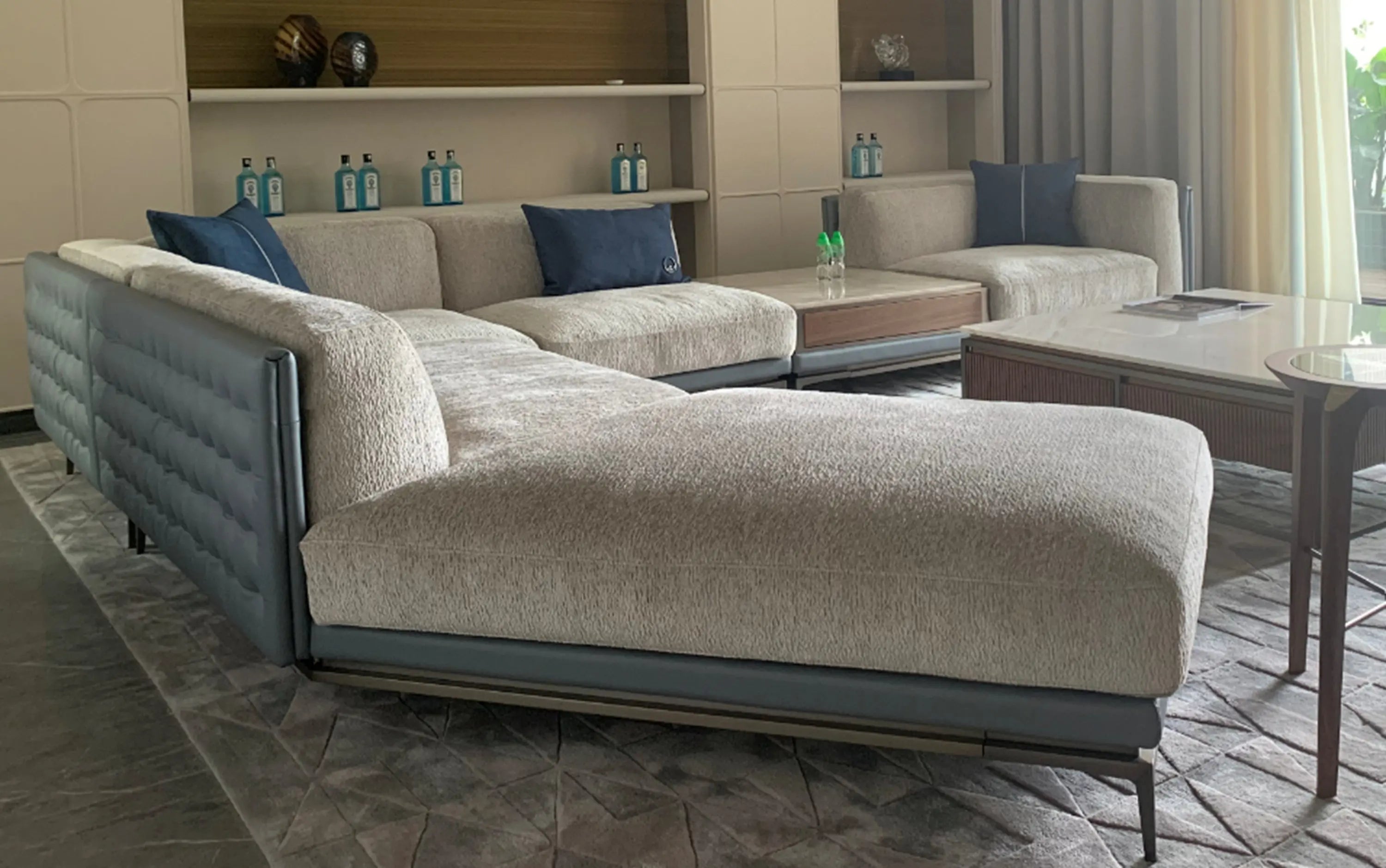 Classic light luxury style W011H1B Visionnaire style Banner Coffee table