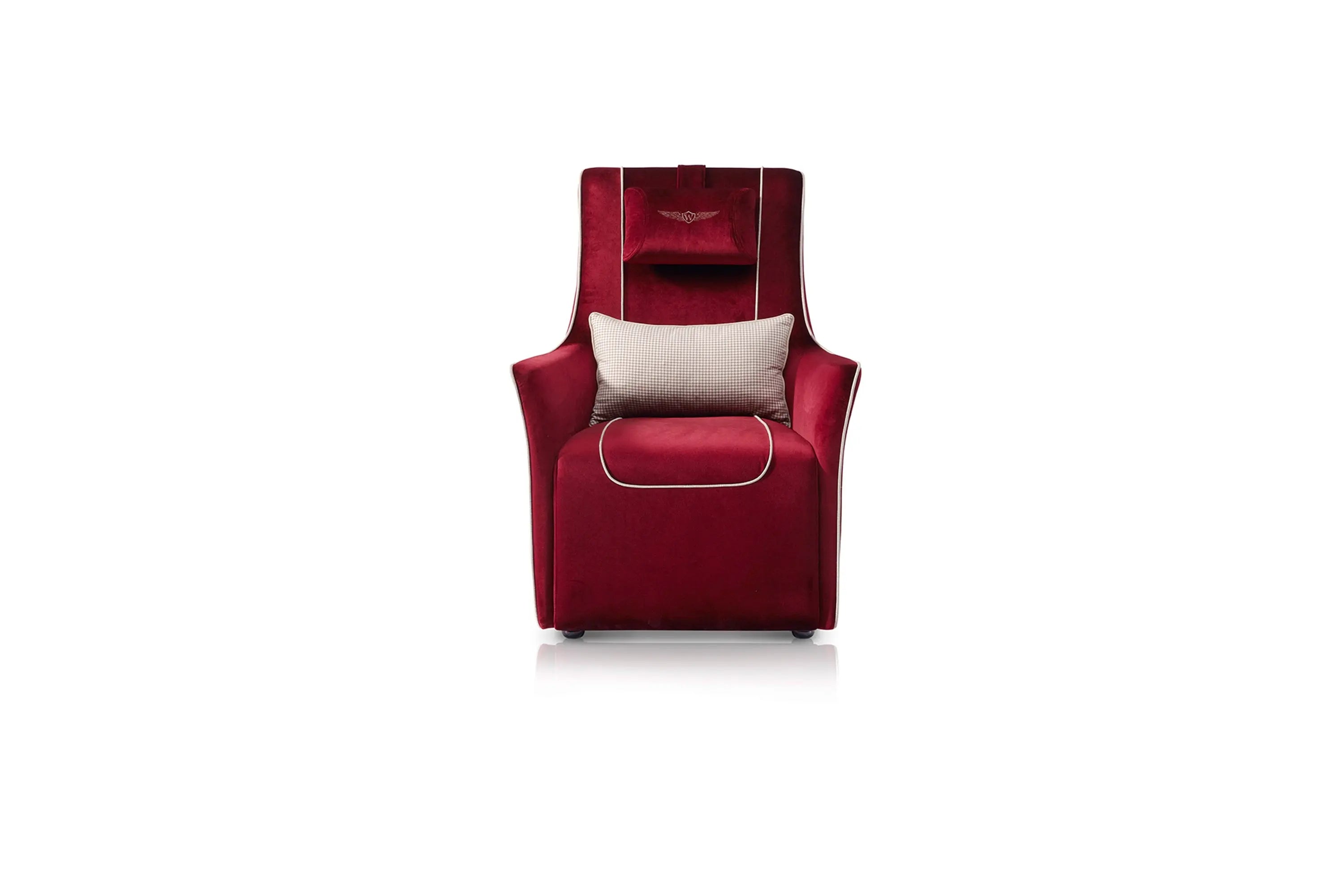 Classic luxury veneer natural flower willow leather lounge chair W001SF11B Bentley style MINSTER LOUNGE CHAIR  single chair W