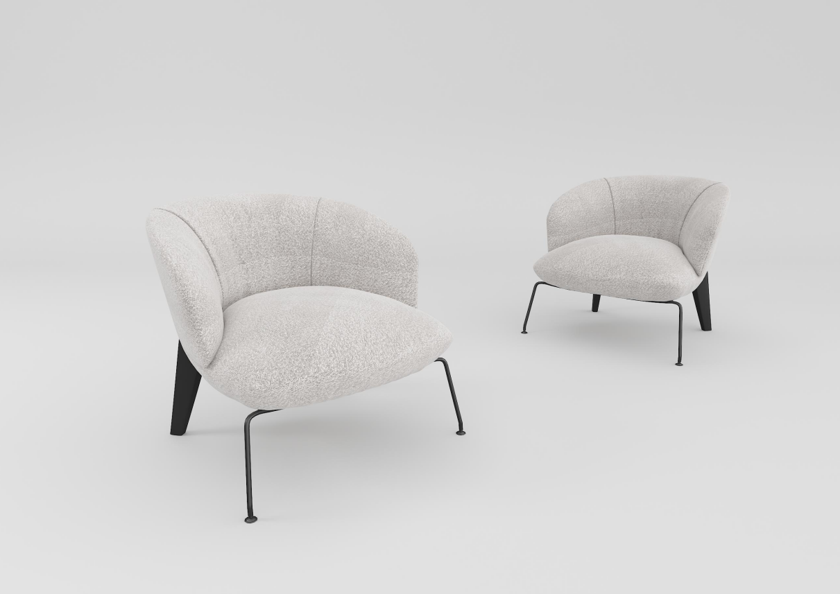 YS-504 Minimalism Lounge chair