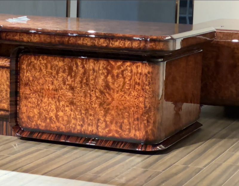 World's Only High-End Custom Office Desk Boss table