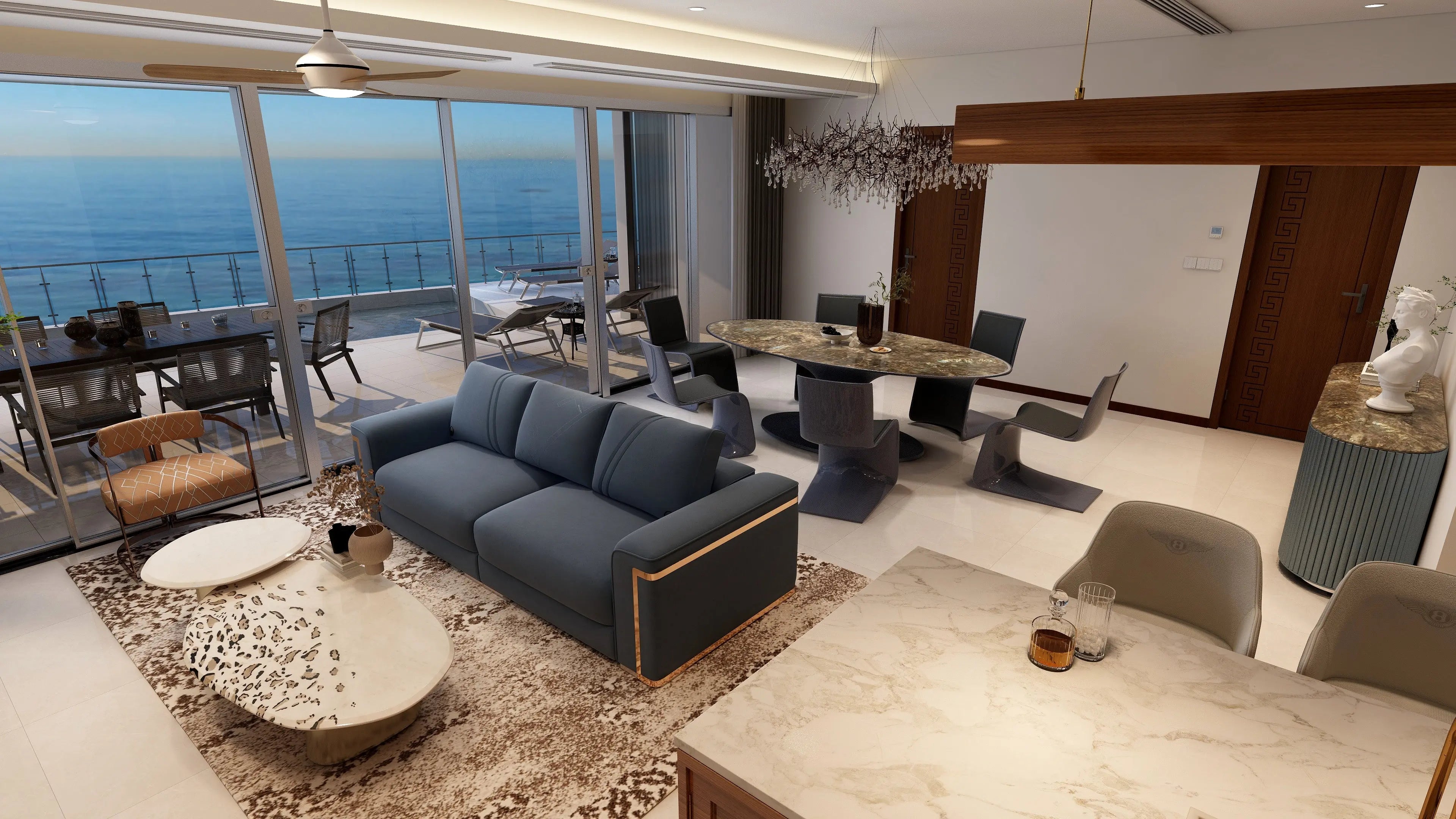 Contemporary Sofa: The Epitome of Modern Comfort WH302SF3A three seater sofa