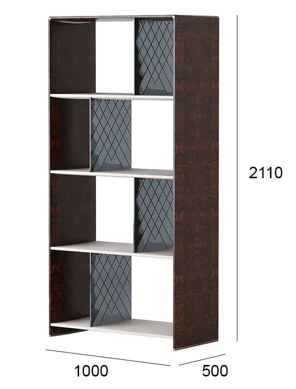 Contemporary Wooden Bookshelf with Storage W016S26 Bentley style Eastwood Bookshelves  Closet office bookshelf W