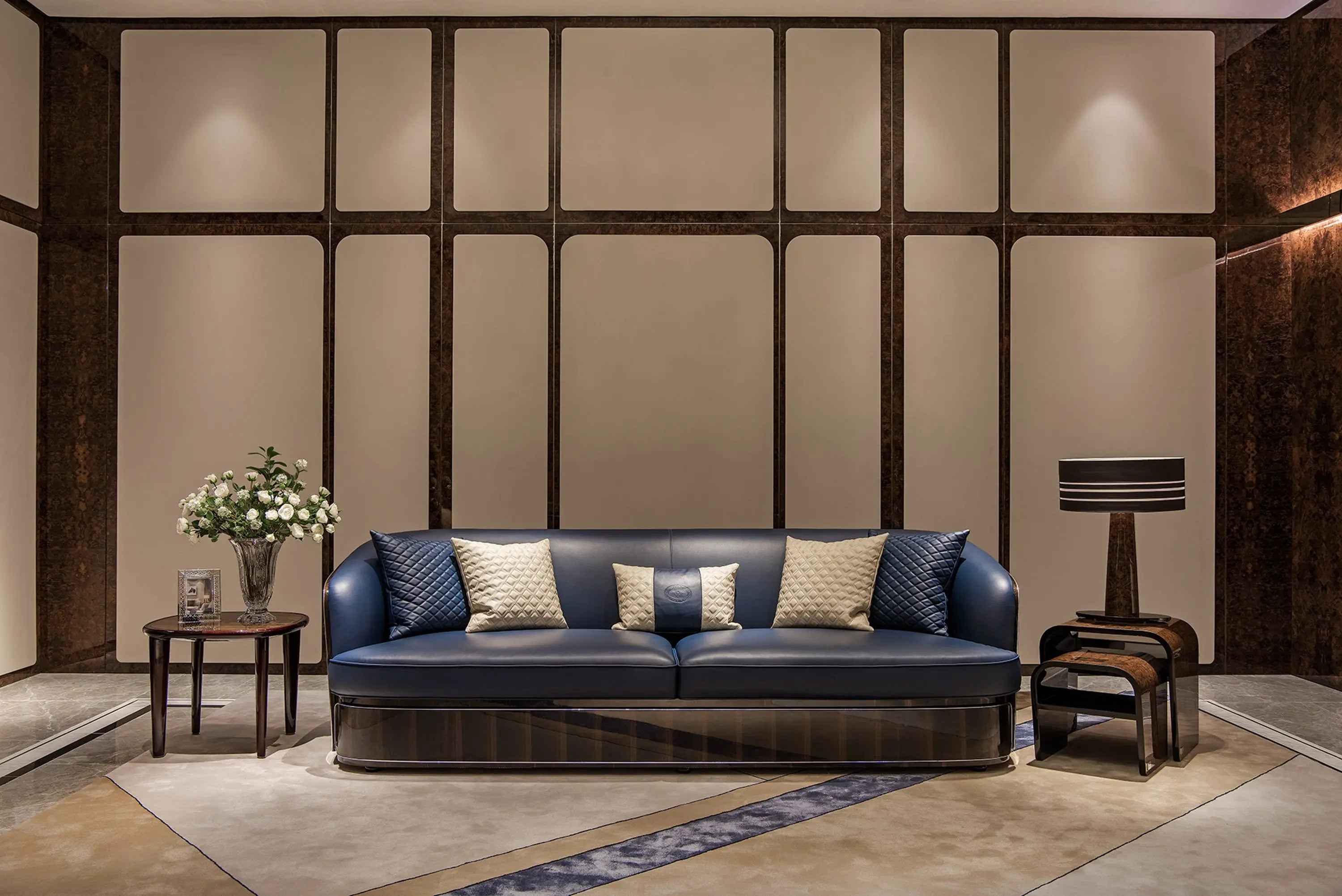 Corner Coffee Table - Space-Saving Solution W010H6A Bentley style Cliffden Coffee And Side Tables Tea table Coner table