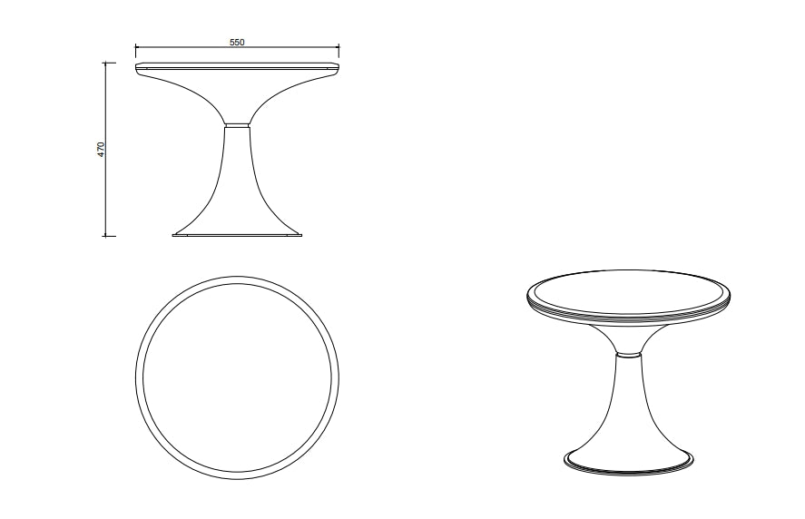 DC-050-1  Coffee Table - Chiuchiufurniture