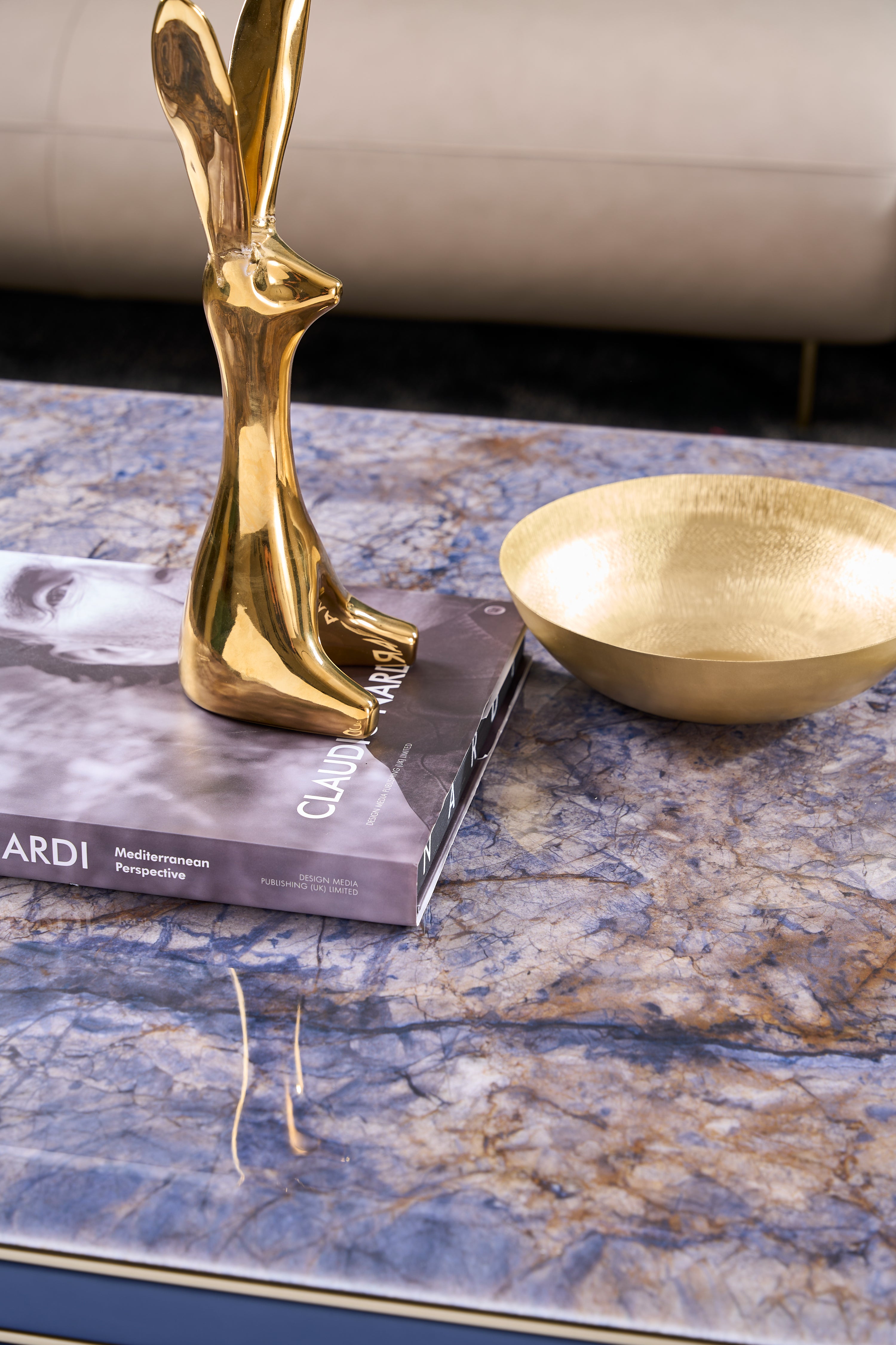 Modern Fashion Square Luxury Stone DC3-057-1 Tea Table