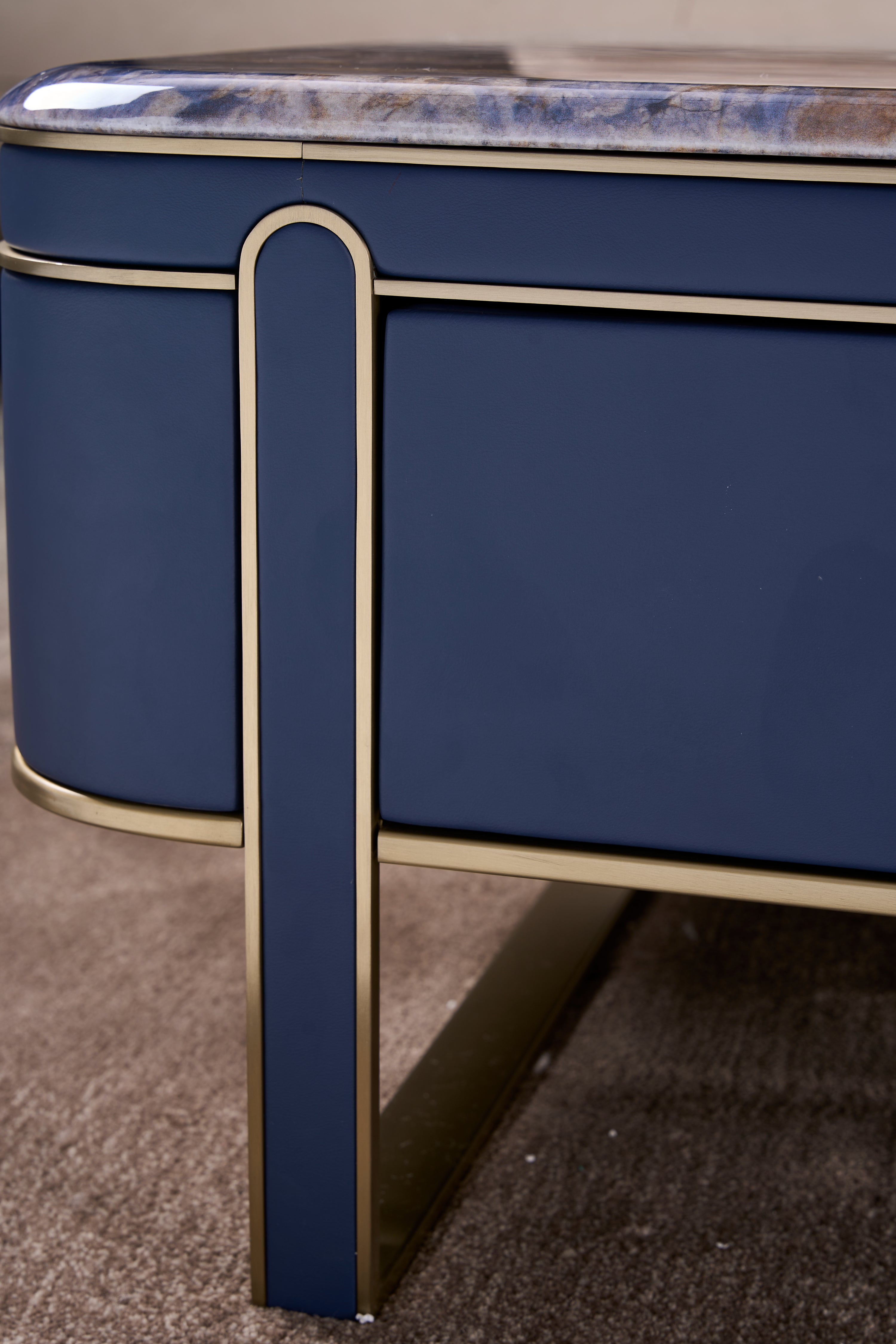 Modern Fashion Square Luxury Stone DC3-057-1 Tea Table