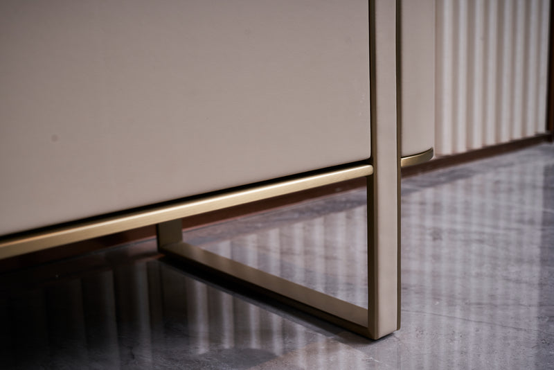 Italian minimalist style floor cabinet DH3-057-4 floor cabinet