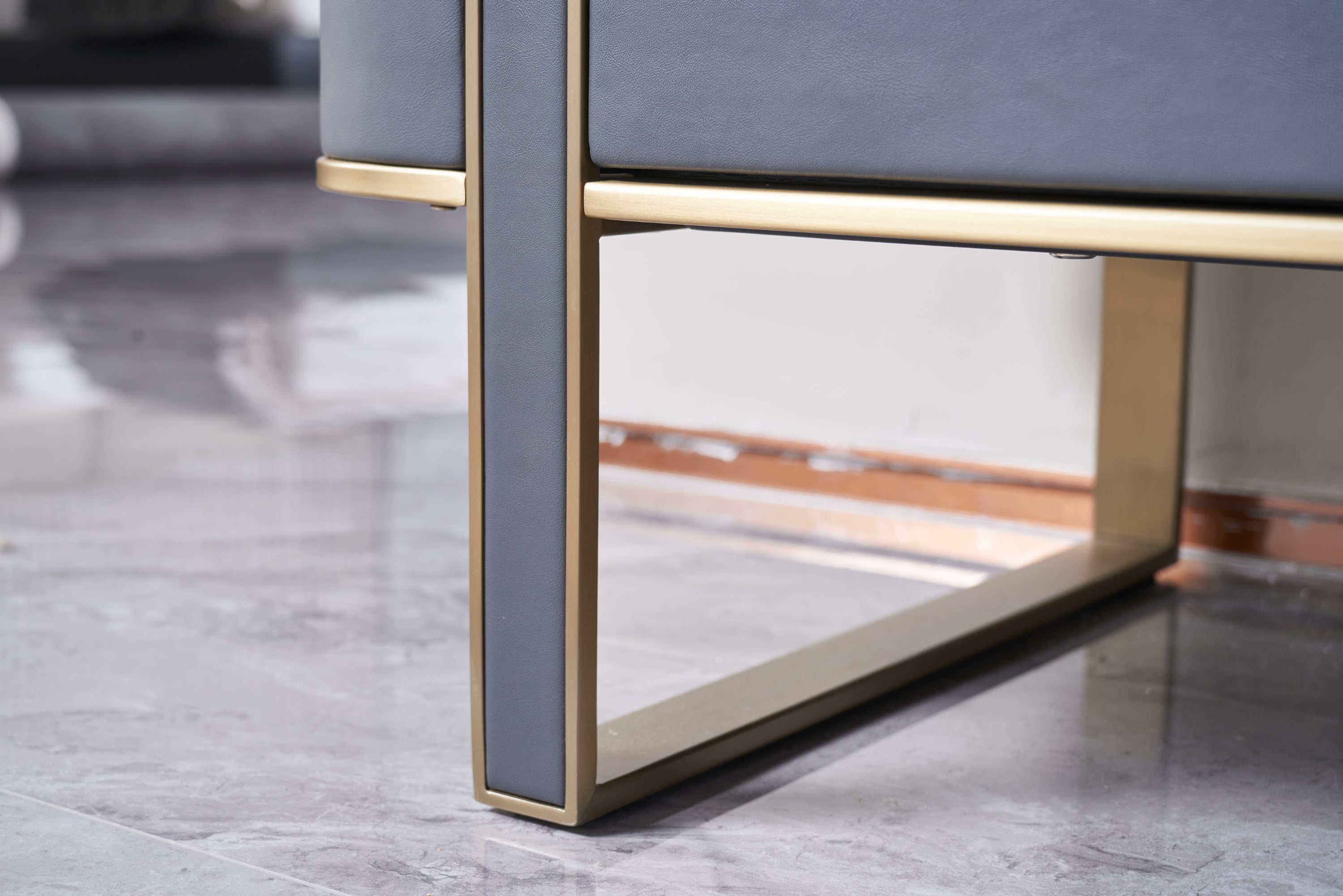 Italian Minimalist Marble Wine Storage DV3-057-1 Side Cabinet