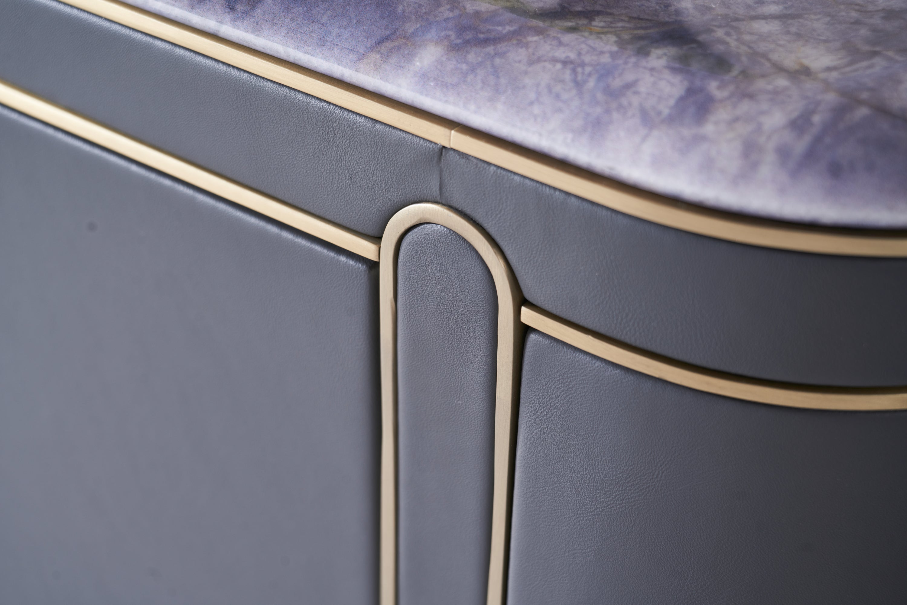 Italian Minimalist Marble Wine Storage DV3-057-1 Side Cabinet