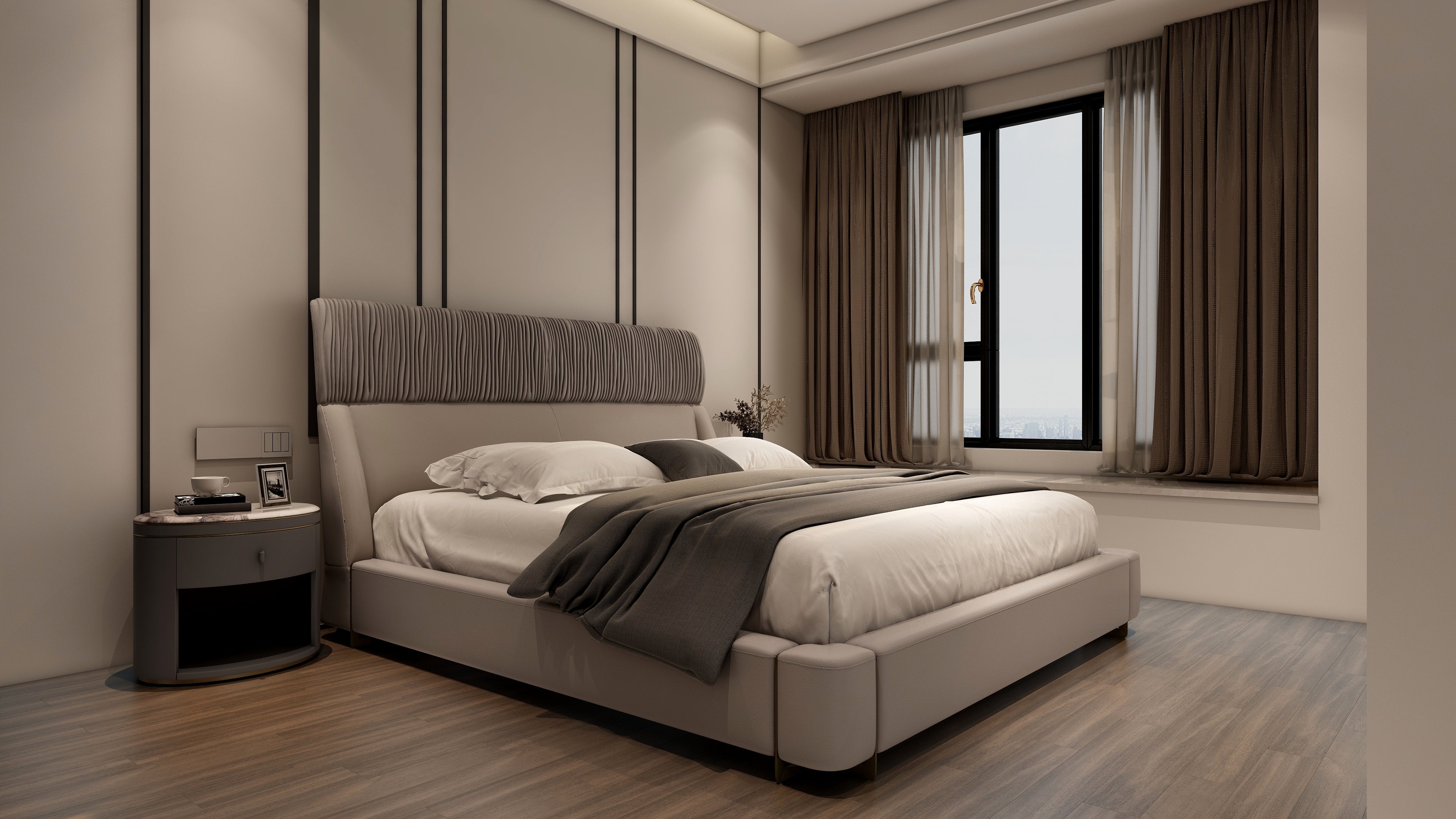 DX3-063-2  Bedside Cabinet - Chiuchiufurniture