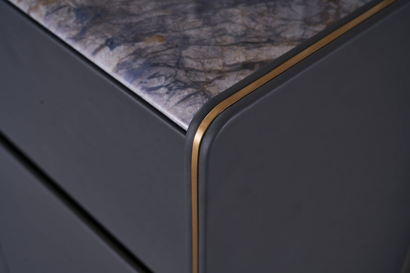 Italian Light Luxury Marble DY3-055-1  Side Cabinet