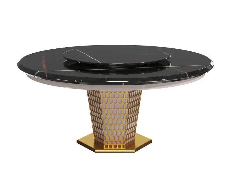 Dining roomLuxurious Modern Round Marble Dining Table W002D1A Turri Style Vogue Dining Table W