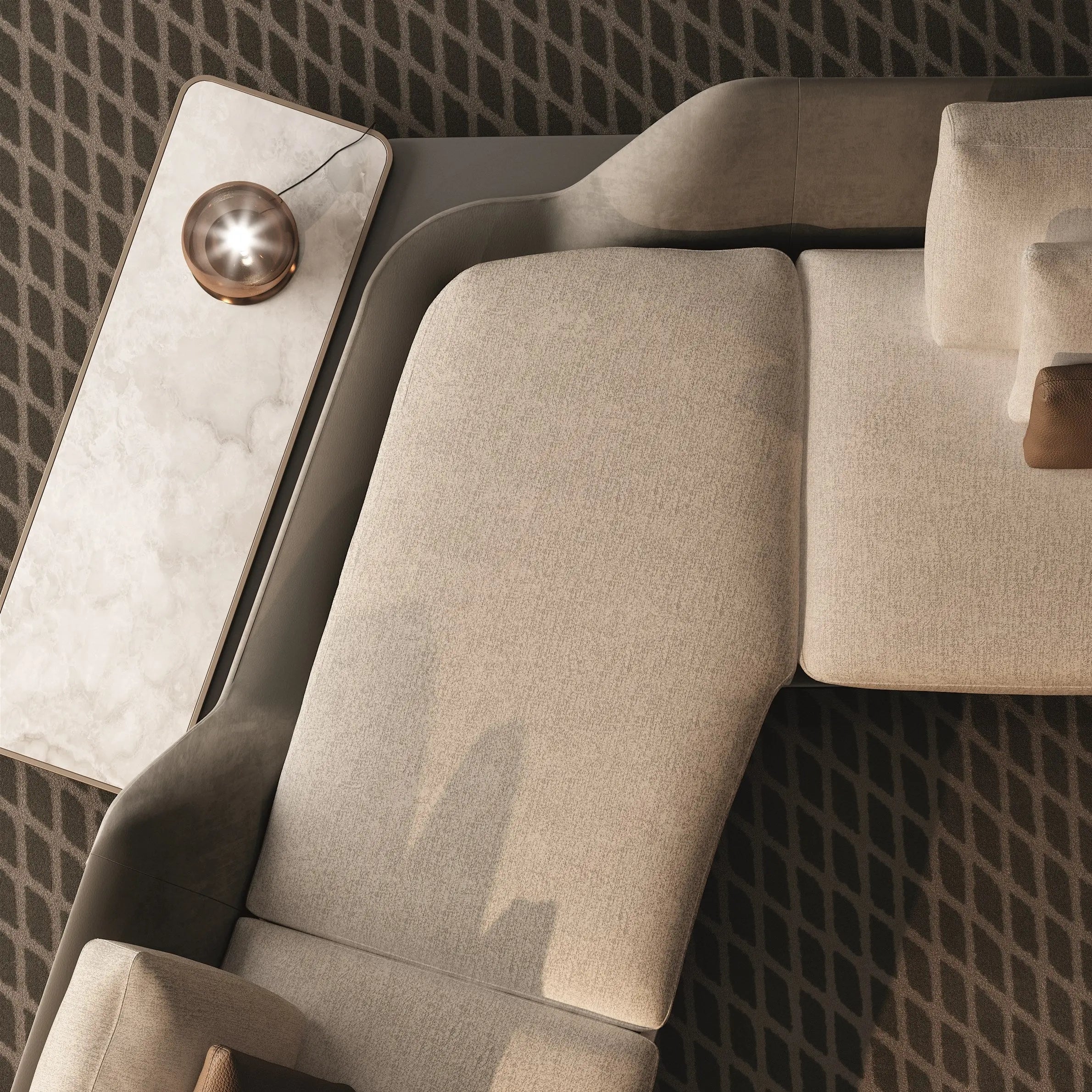 Ferrari Segno Sofa Foshan ChiuChiu Furniture Factory