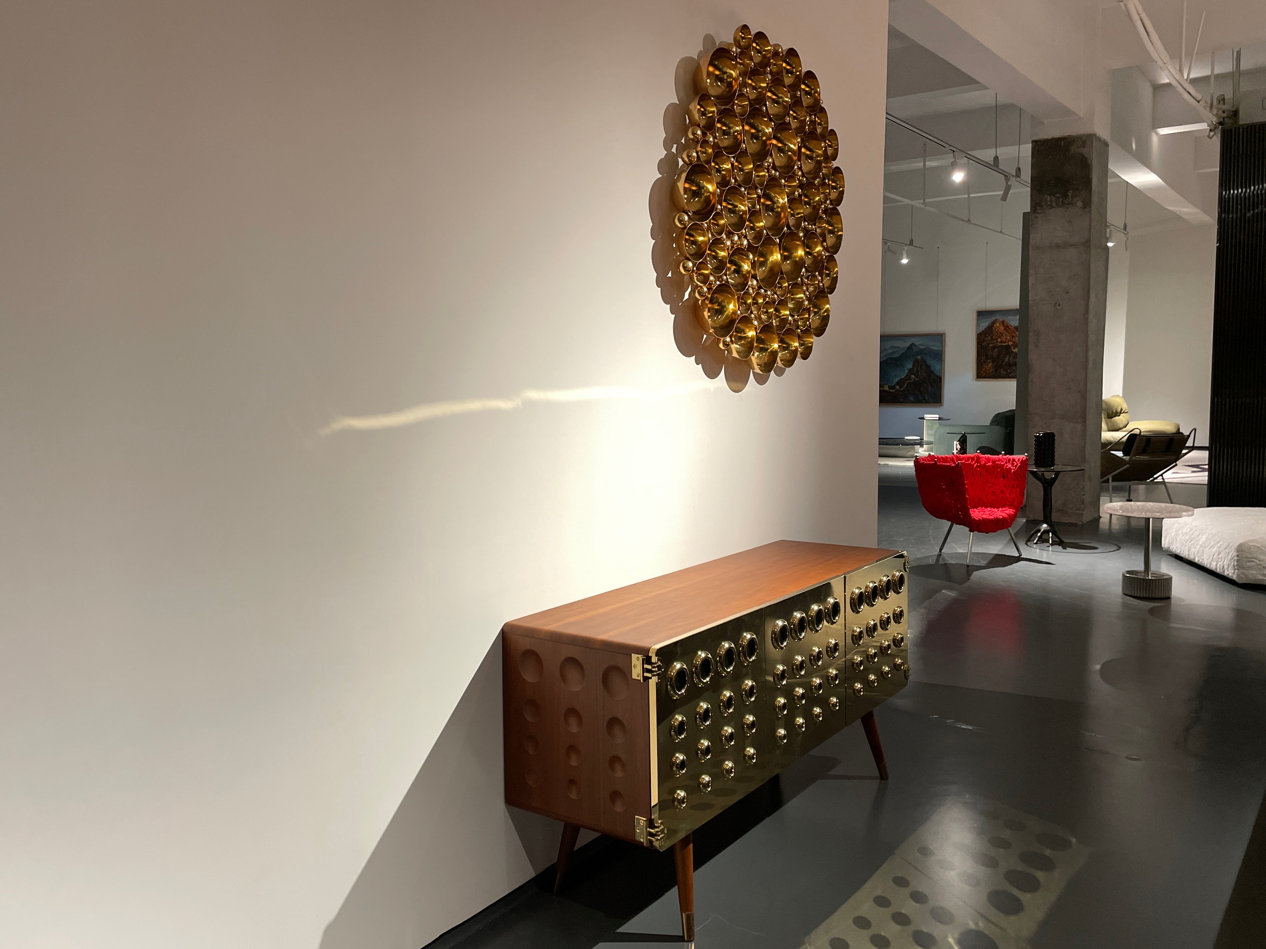 GL-111 honeycomb cabinet Side Cabinet