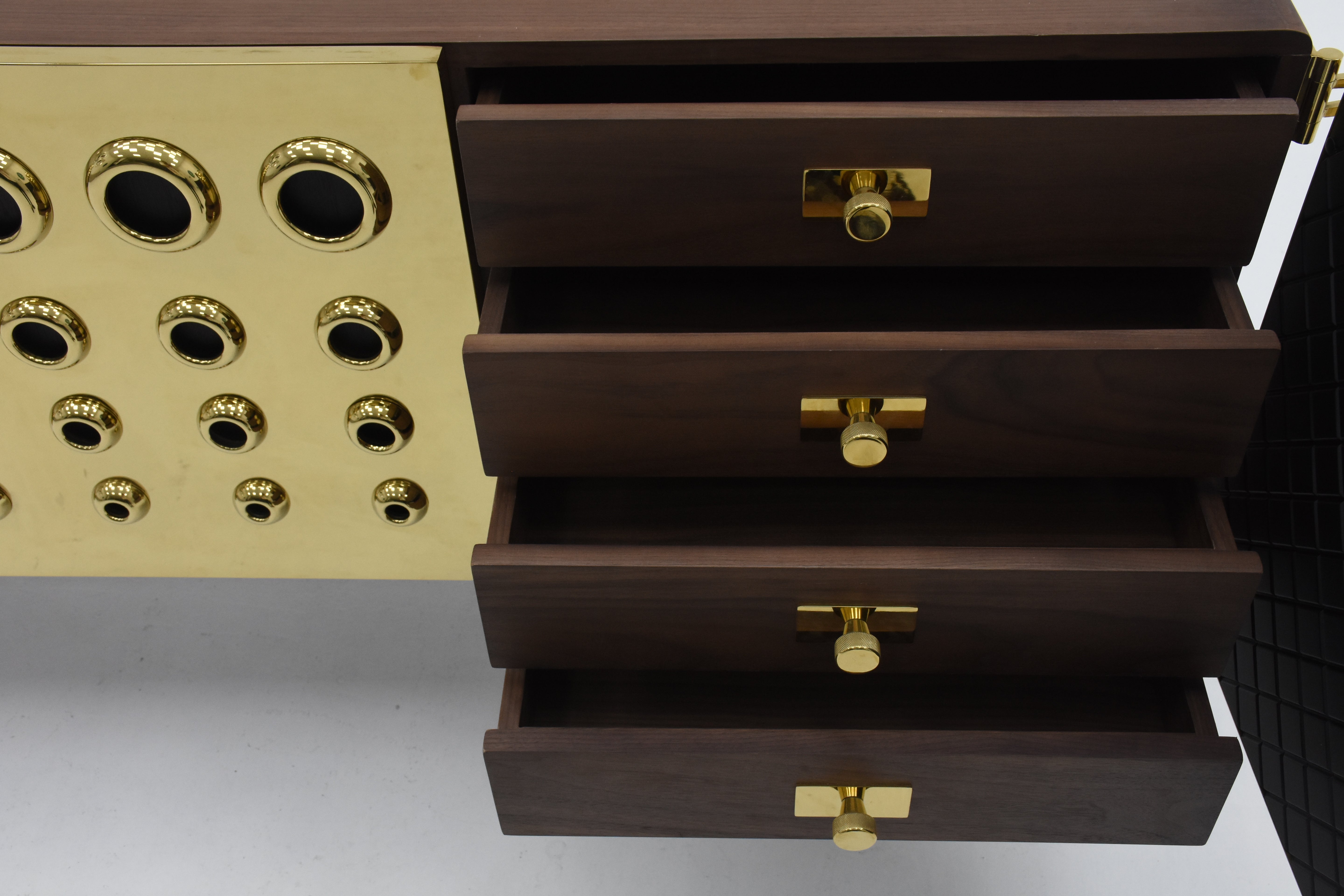 GL-111 honeycomb cabinet Side Cabinet