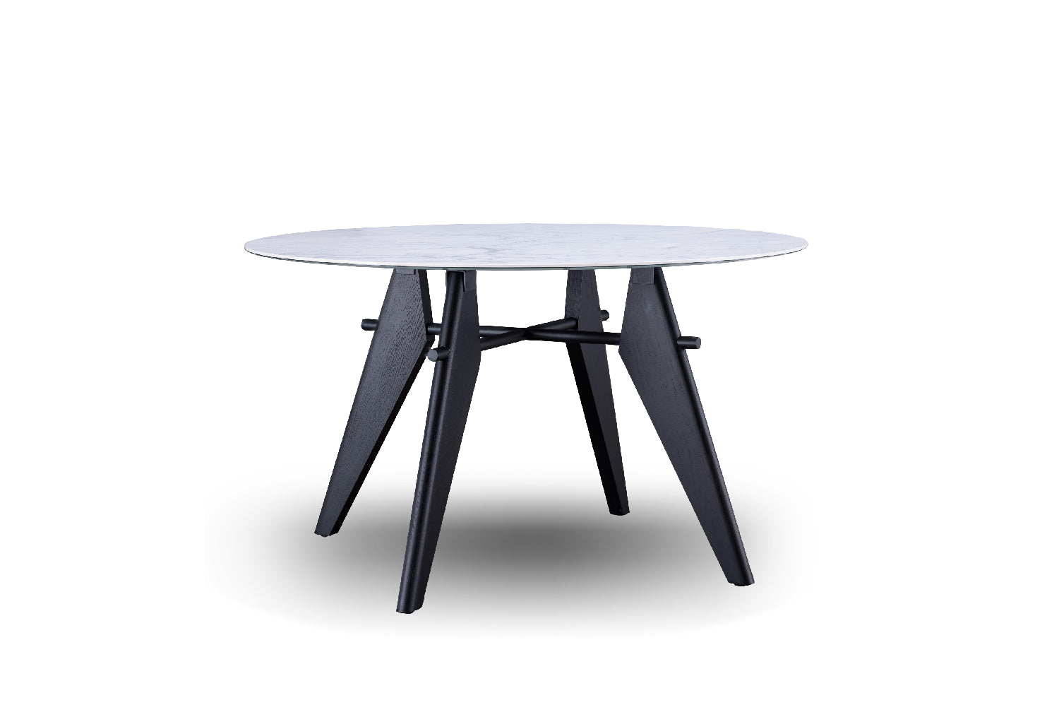 HA5-1676-7 Round dining table (four legs) VV