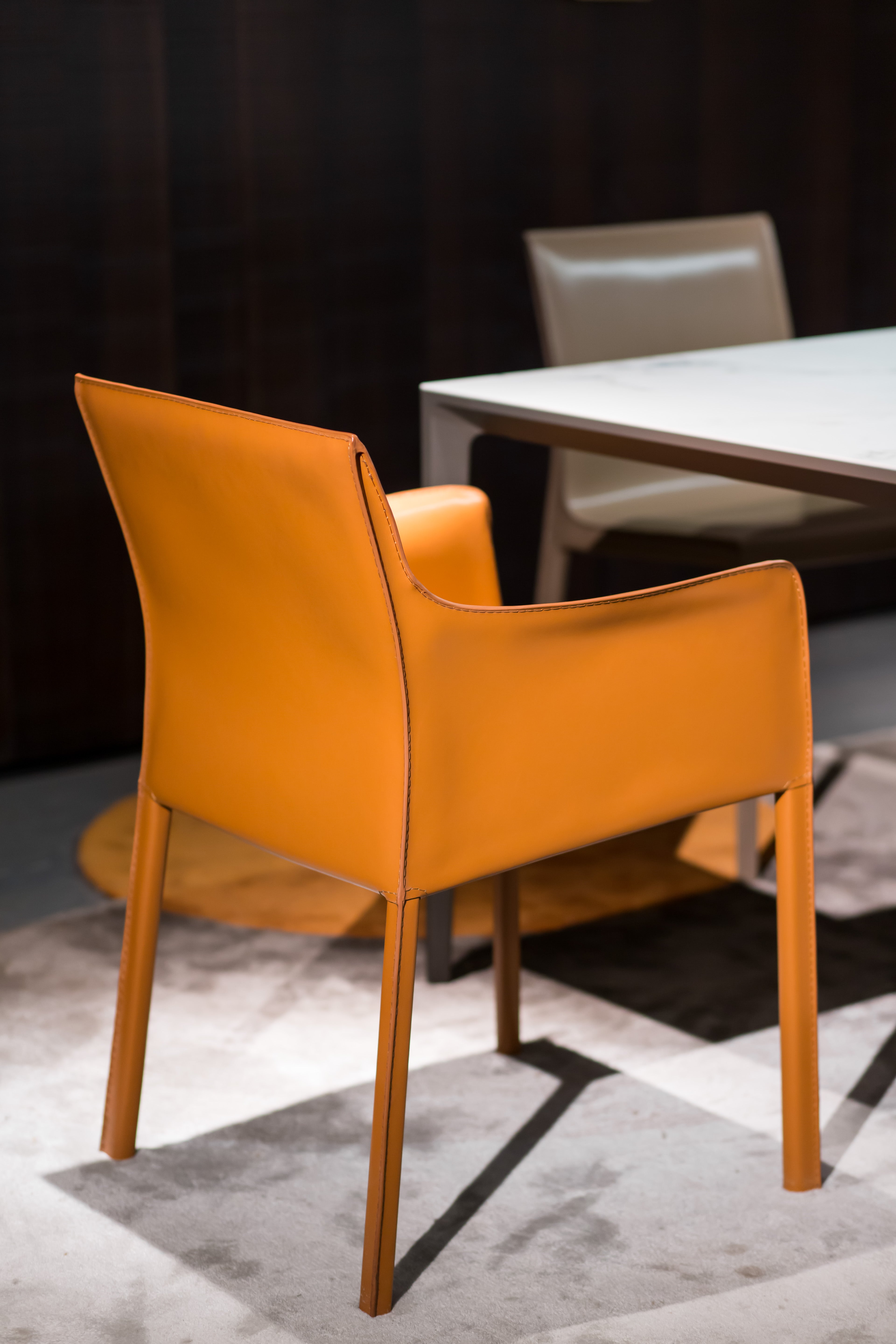 HB-W1911-3  Dining chair with armrests - Chiuchiufurniture