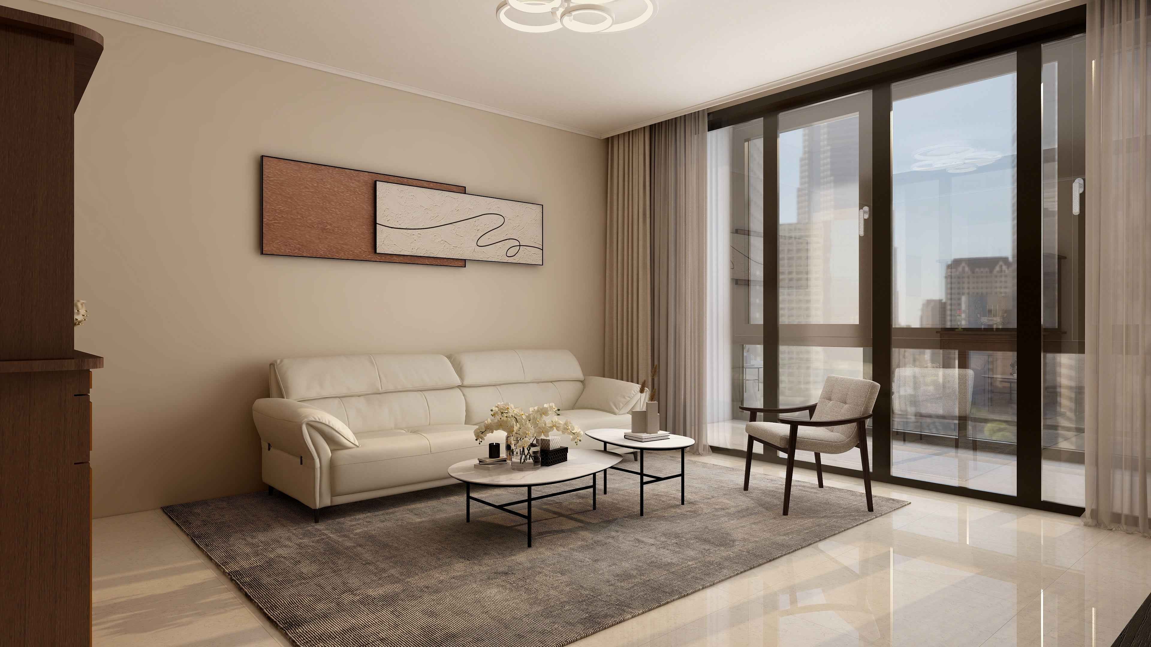 HC-1970-1 Coffee Table - Stylish Tea Table Corner Table