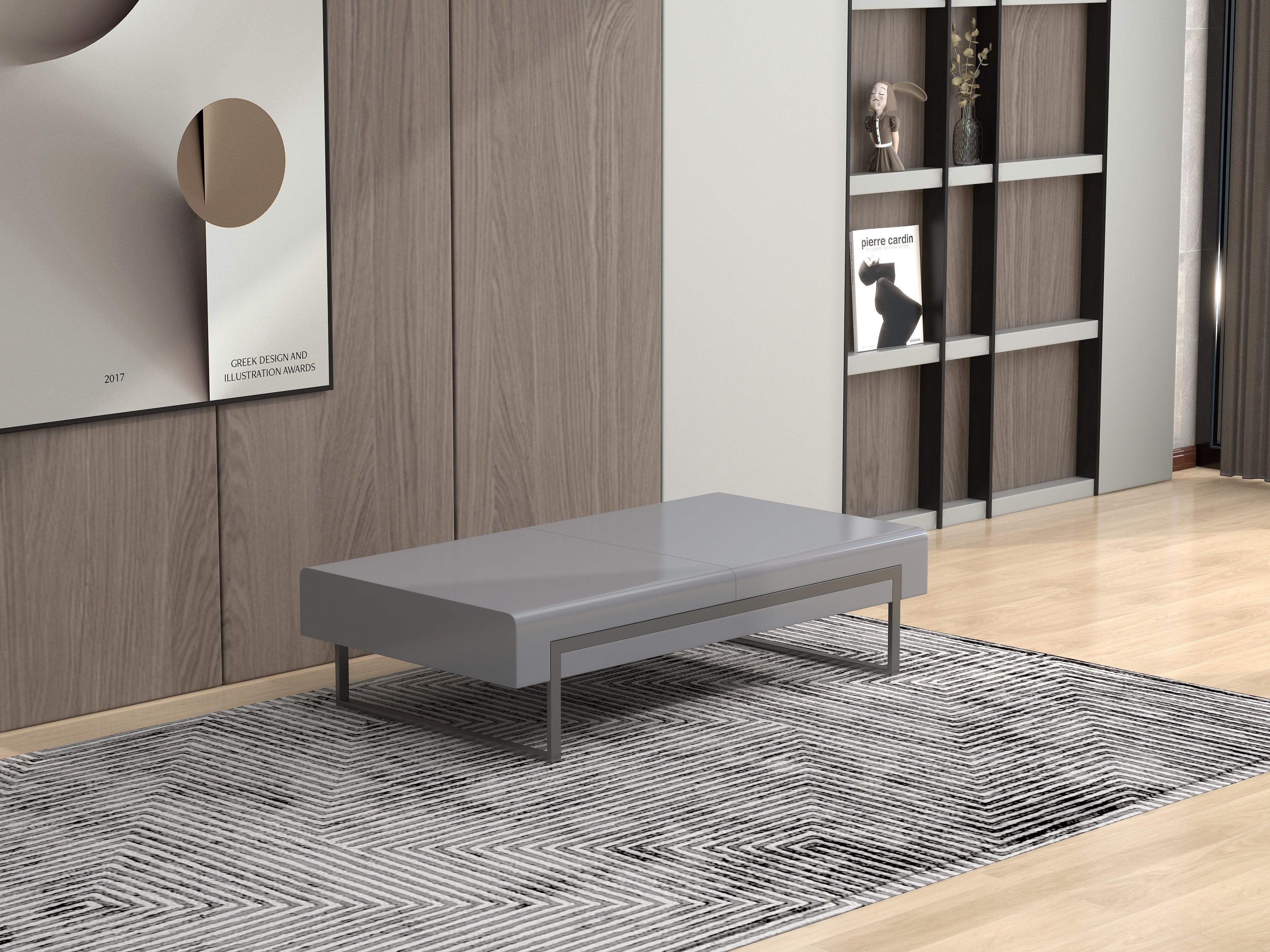 HC-2169-1  Square Coffee Table - Chiuchiufurniture