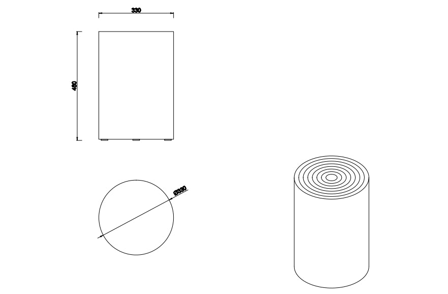 HC-2402-3 Coffee Table Corner Table - Chiuchiufurniture